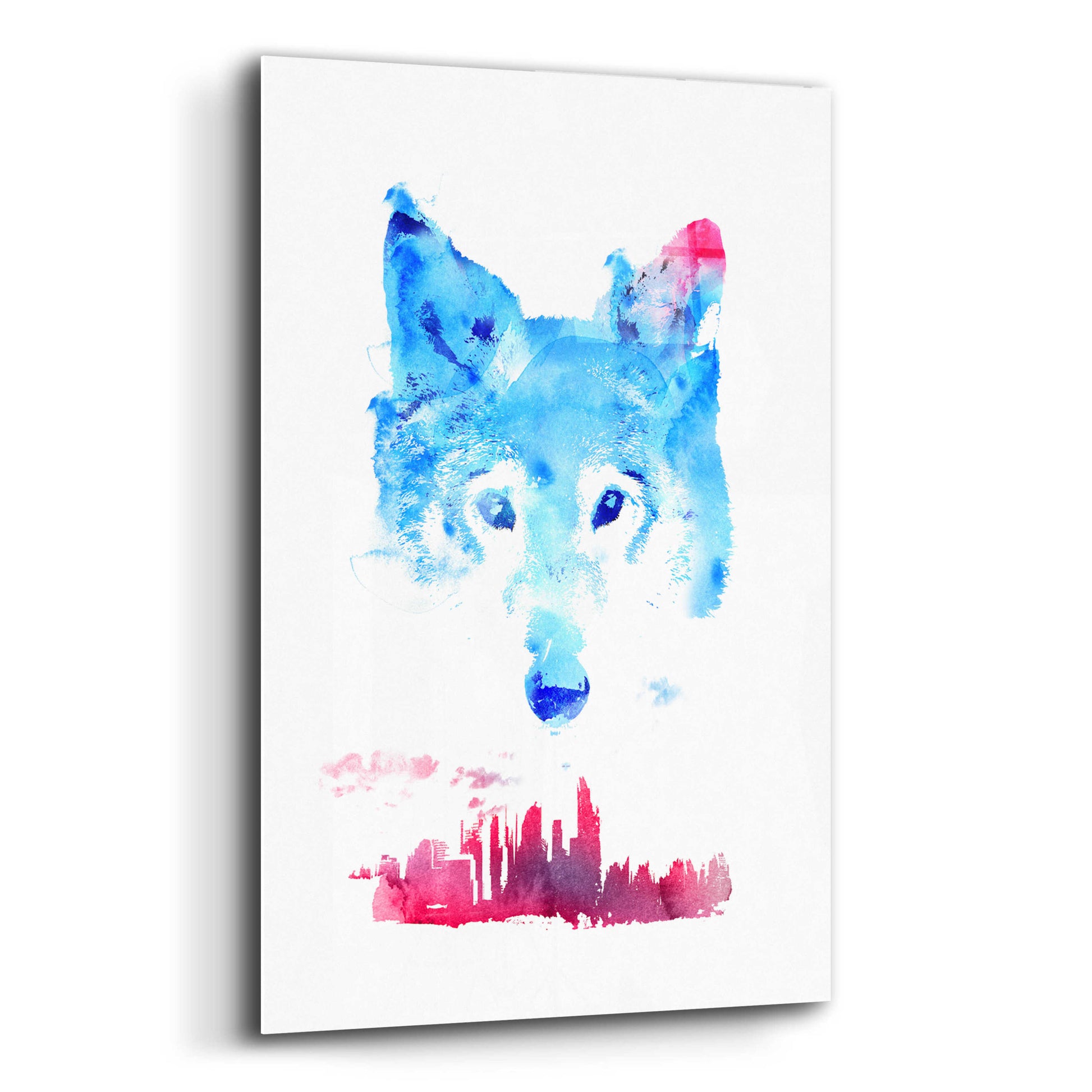 Epic Art 'The Guardian' by Robert Farkas, Acrylic Glass Wall Art,12x16