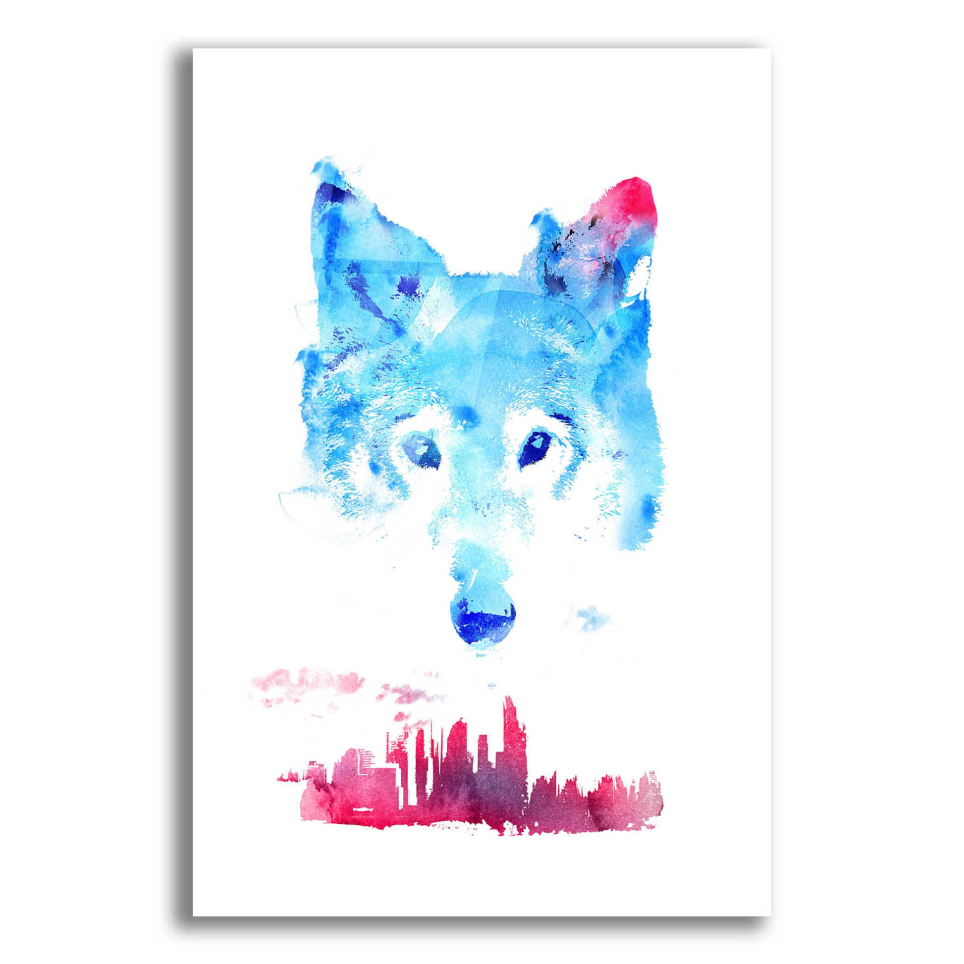 Epic Art 'The Guardian' by Robert Farkas, Acrylic Glass Wall Art,12x16