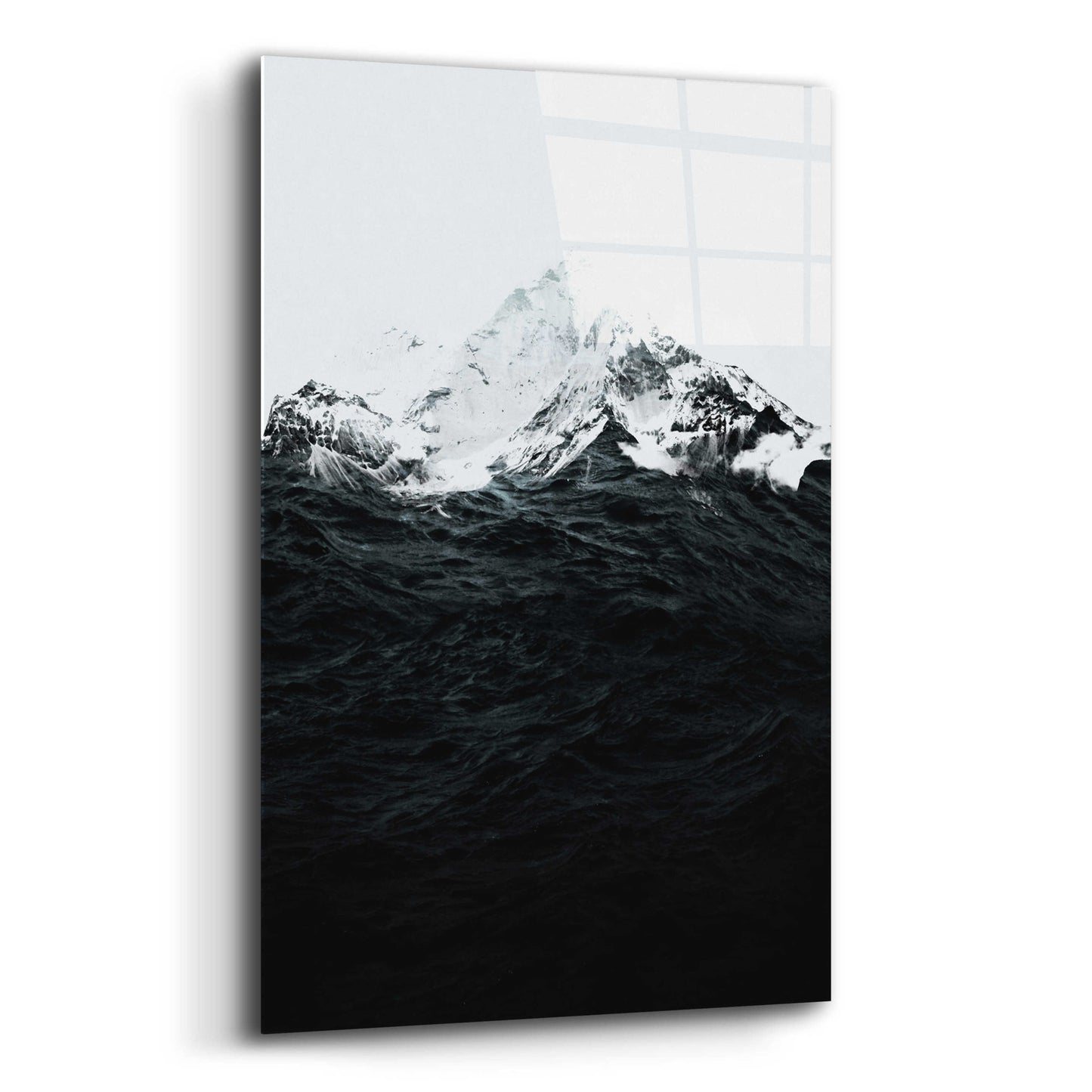 Epic Art 'Those Waves Were Like Mountains' by Robert Farkas, Acrylic Glass Wall Art,12x16