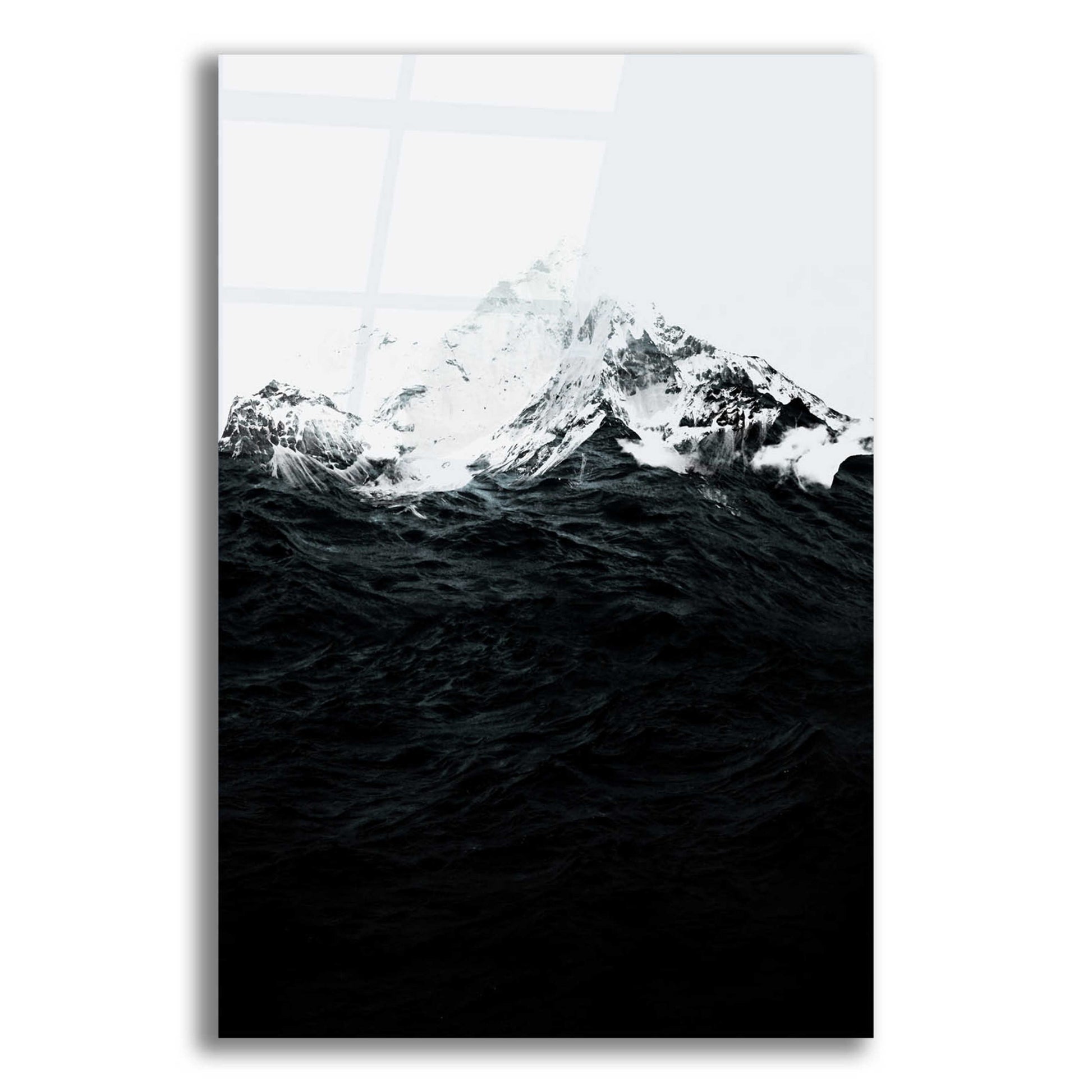 Epic Art 'Those Waves Were Like Mountains' by Robert Farkas, Acrylic Glass Wall Art,12x16