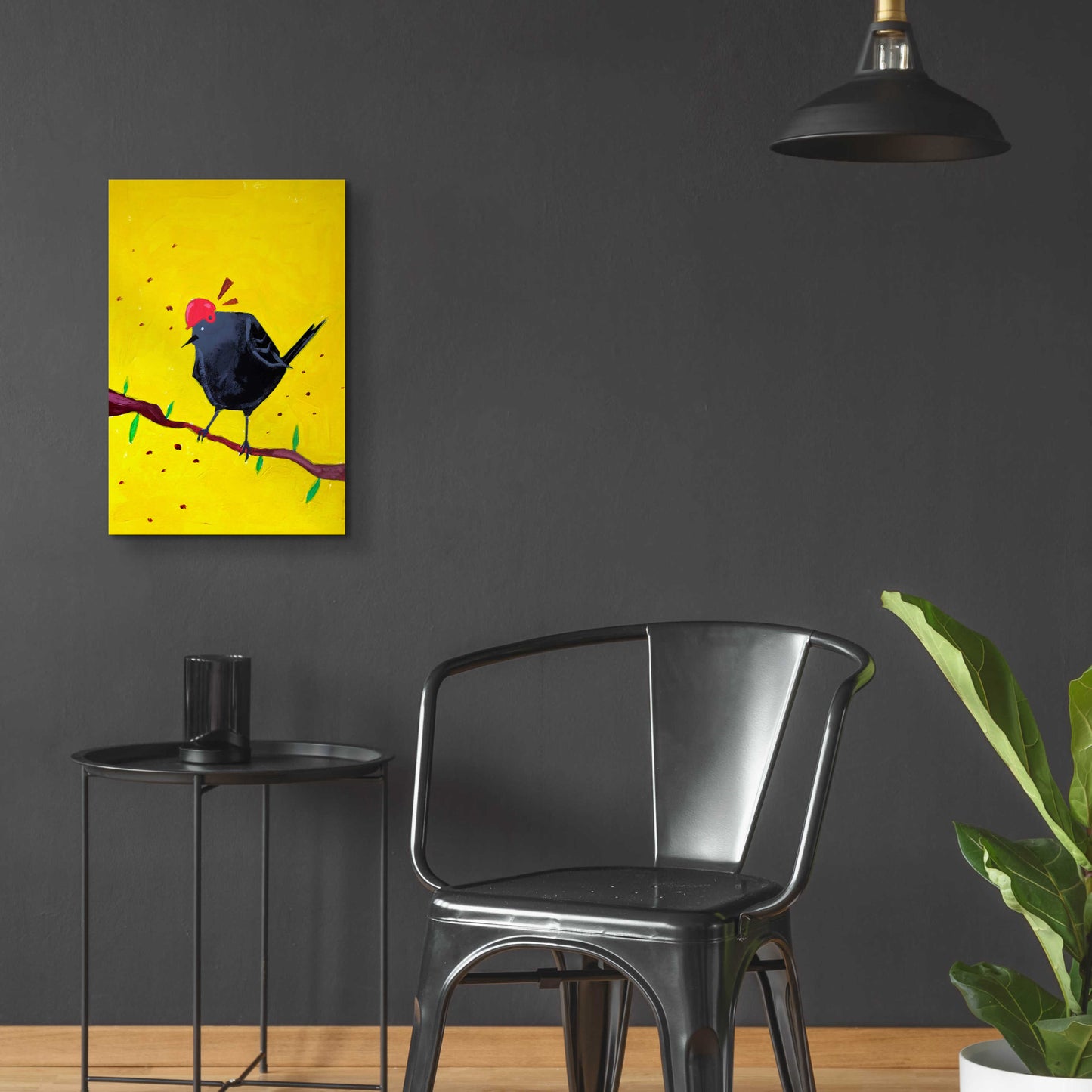 Epic Art 'Messenger Bird No. 1' by Robert Filiuta, Acrylic Glass Wall Art,16x24