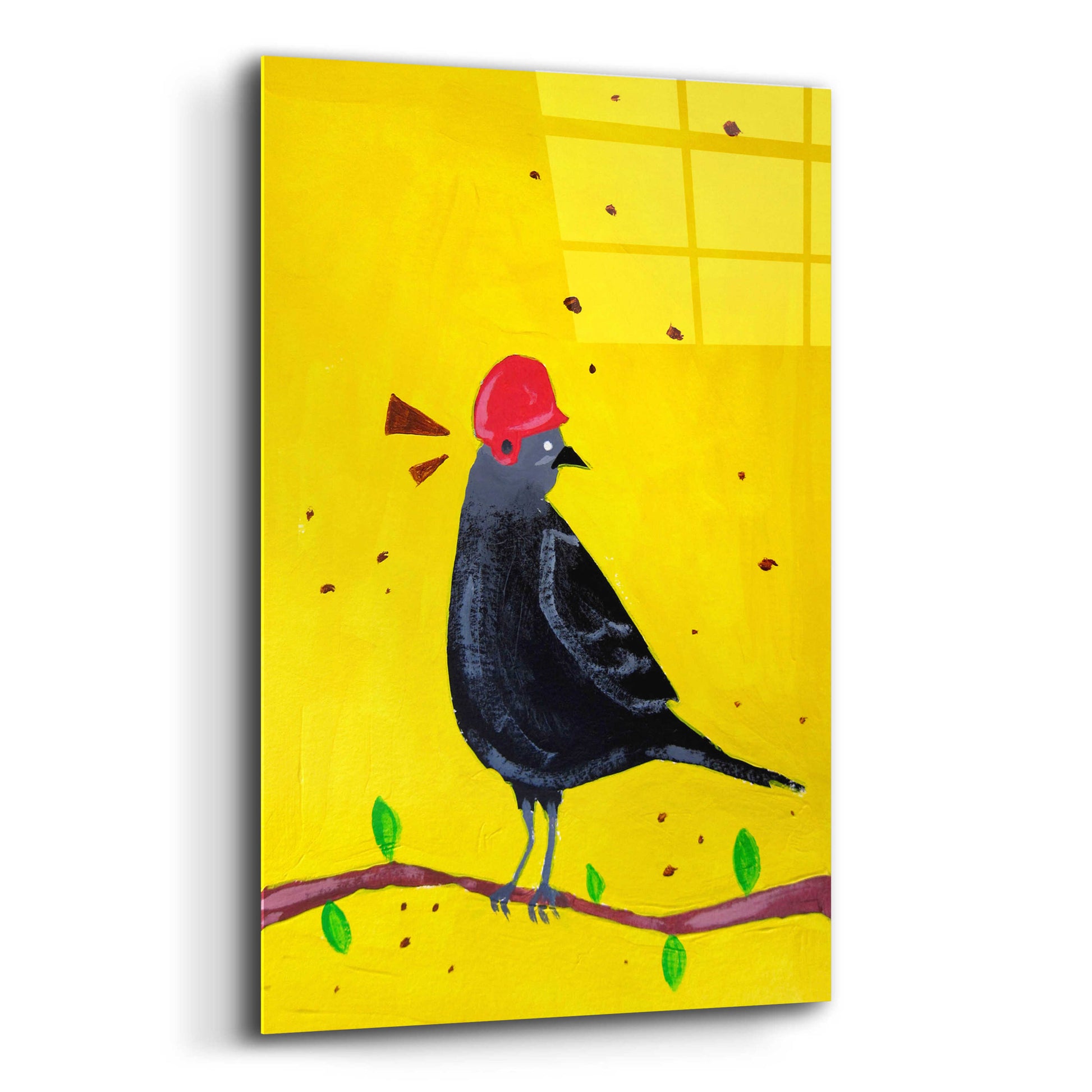 Epic Art 'Messenger Bird No. 2' by Robert Filiuta, Acrylic Glass Wall Art,12x16