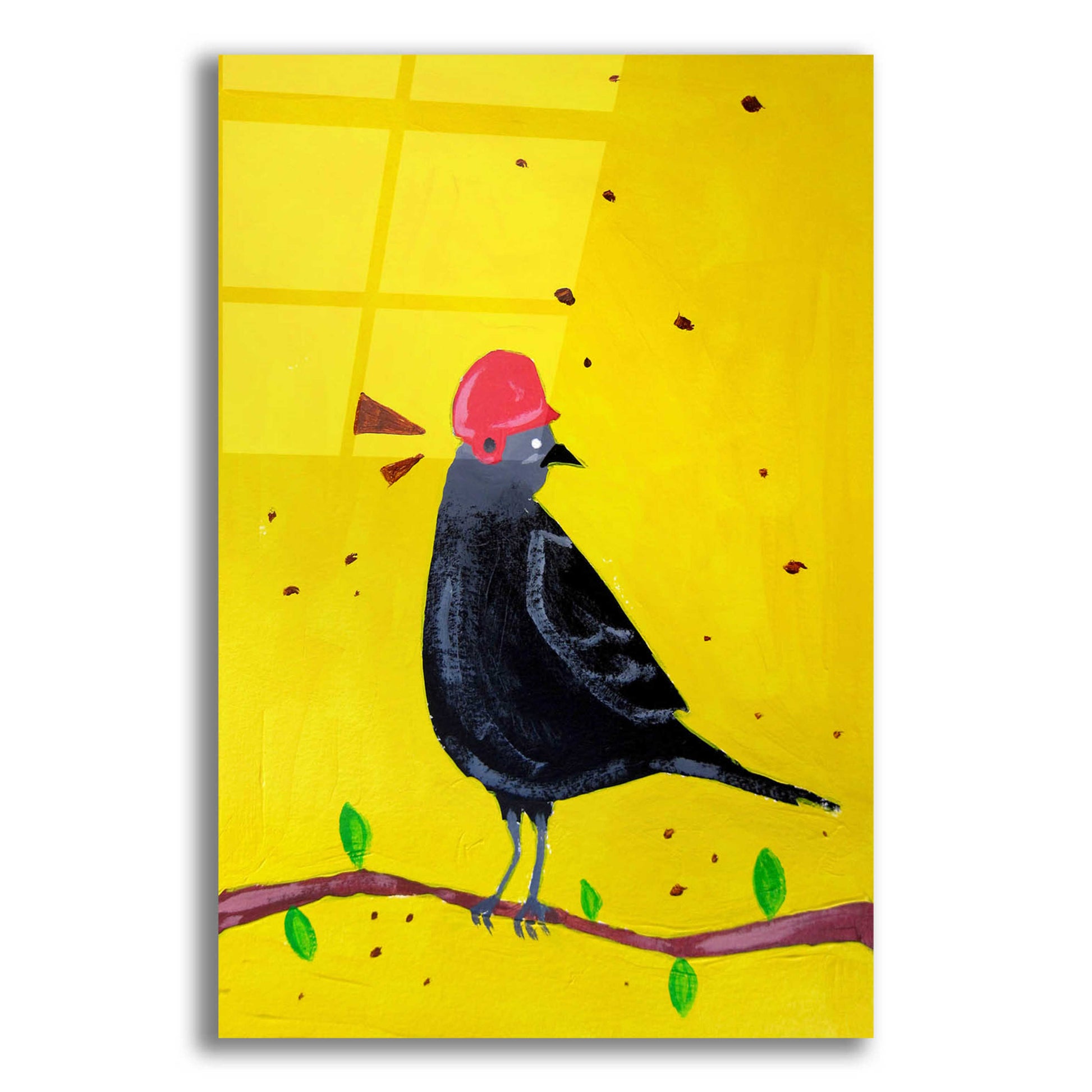 Epic Art 'Messenger Bird No. 2' by Robert Filiuta, Acrylic Glass Wall Art,12x16