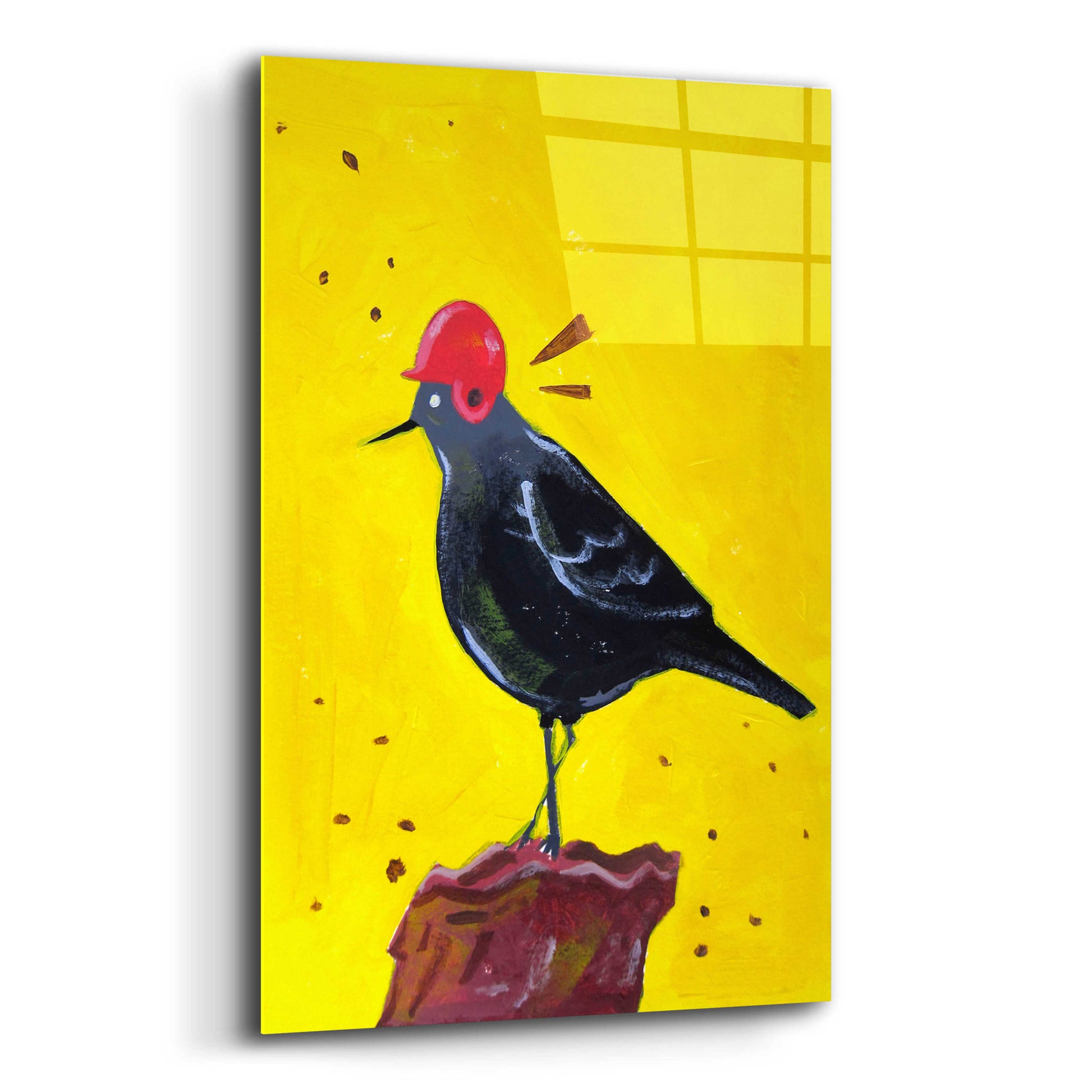 Epic Art 'Messenger Bird No. 3' by Robert Filiuta, Acrylic Glass Wall Art,12x16