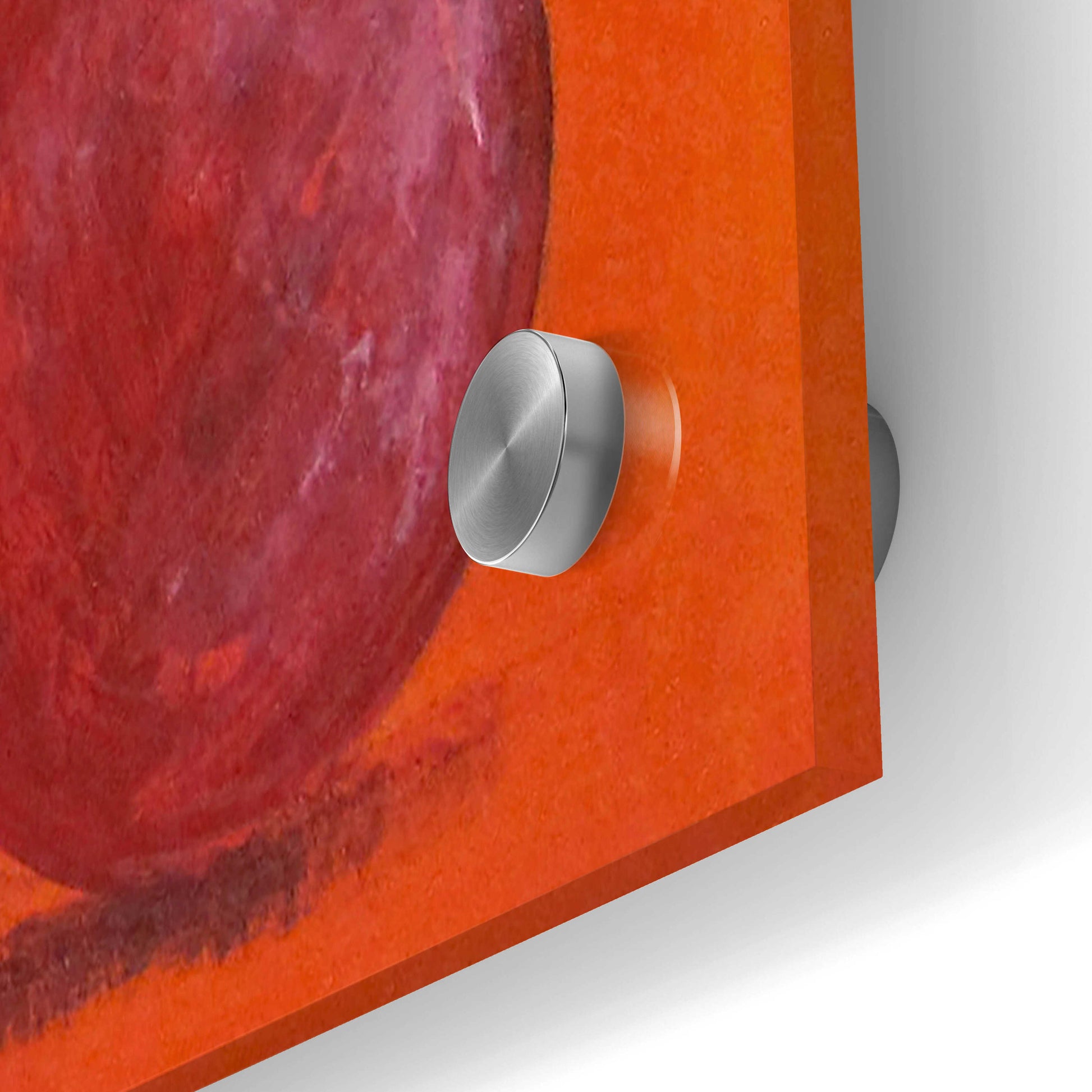 Epic Art 'Red Ball' by Robert Filiuta, Acrylic Glass Wall Art,36x24