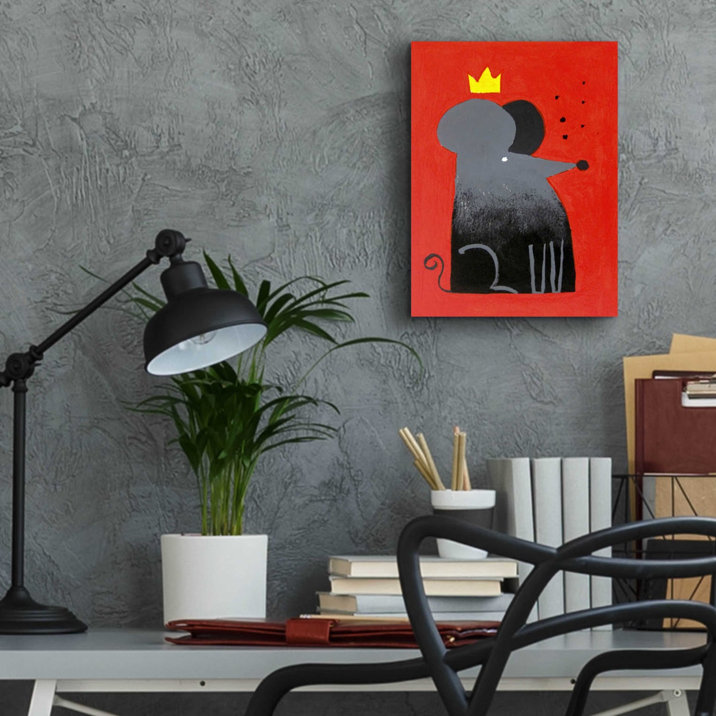 Epic Art 'The Swiss King' by Robert Filiuta, Acrylic Glass Wall Art,12x16