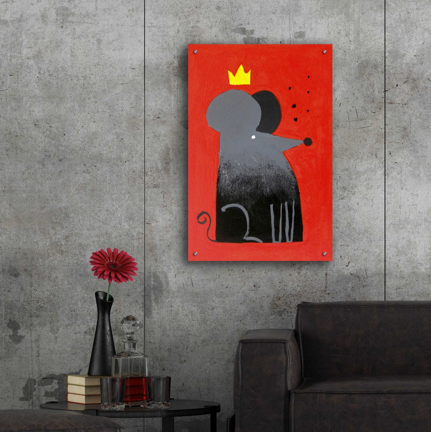 Epic Art 'The Swiss King' by Robert Filiuta, Acrylic Glass Wall Art,24x36