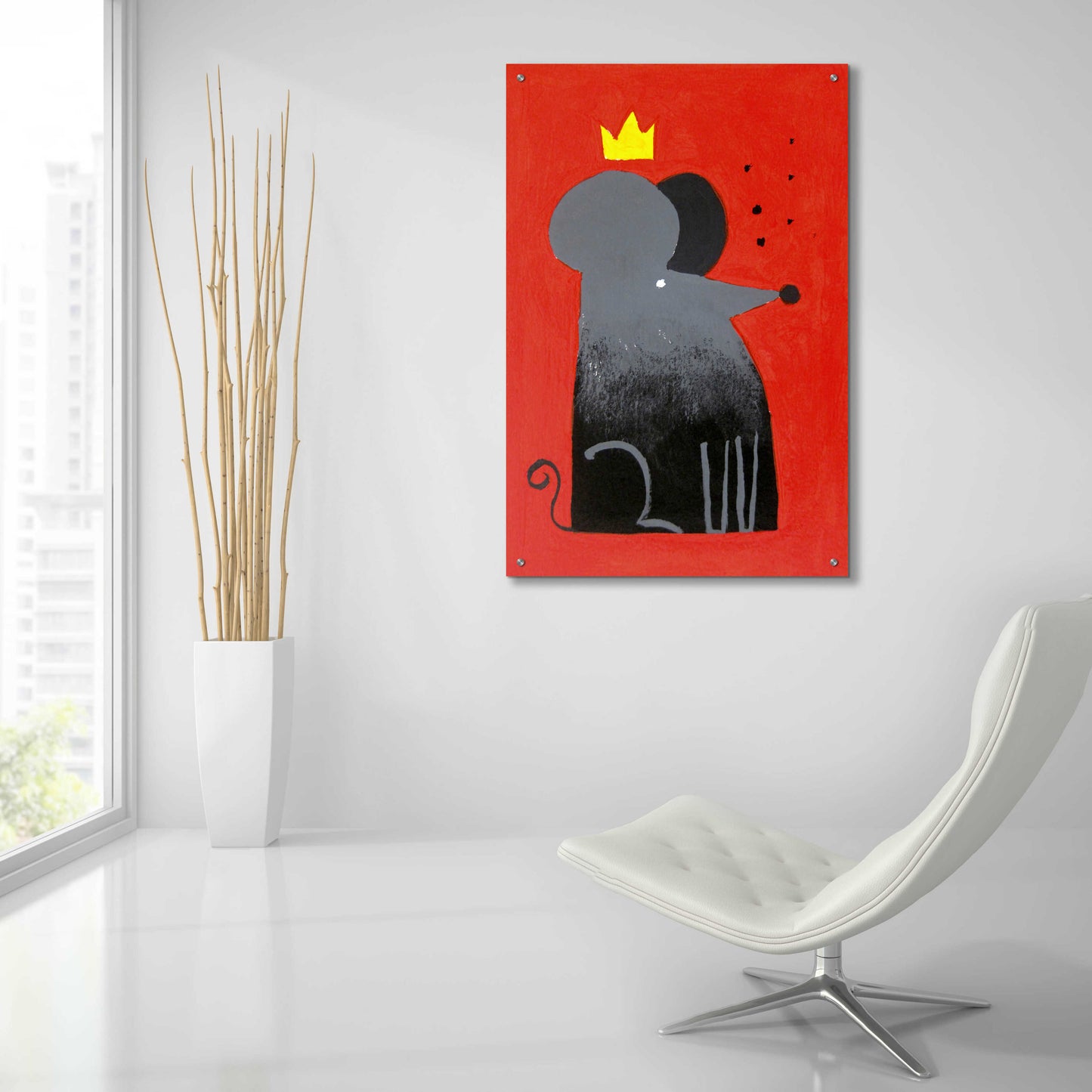 Epic Art 'The Swiss King' by Robert Filiuta, Acrylic Glass Wall Art,24x36