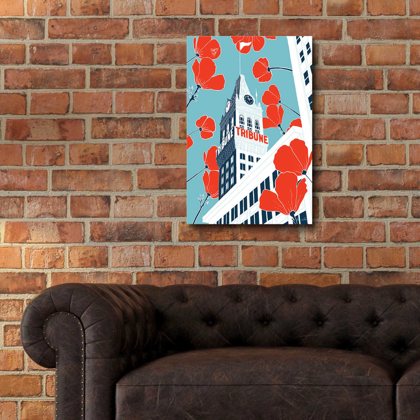 Epic Art 'Tribune Tower - Oakland' by Shane Donahue, Acrylic Glass Wall Art,16x24