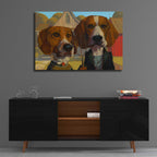 Epic Art 'American Gothic' by Thomas Fluharty, Acrylic Glass Wall Art,36x24