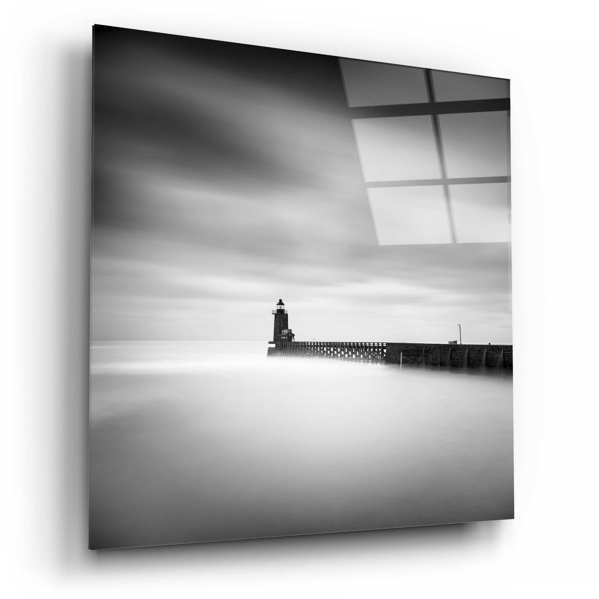 Epic Art 'Le Phare' by Wilco Dragt, Acrylic Glass Wall Art,12x12