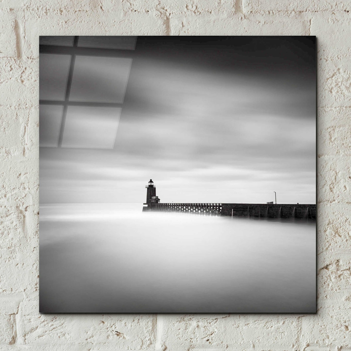 Epic Art 'Le Phare' by Wilco Dragt, Acrylic Glass Wall Art,12x12