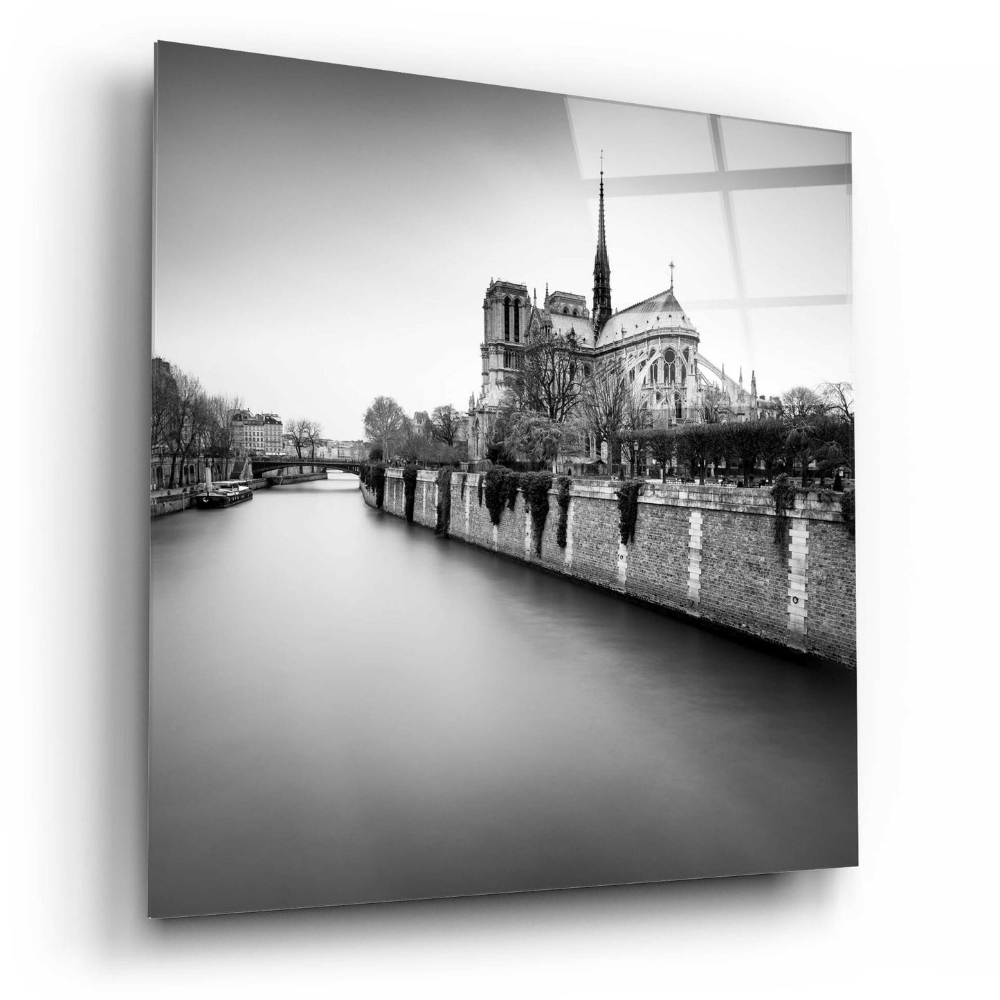 Epic Art 'Notre Dame II' by Wilco Dragt, Acrylic Glass Wall Art,12x12