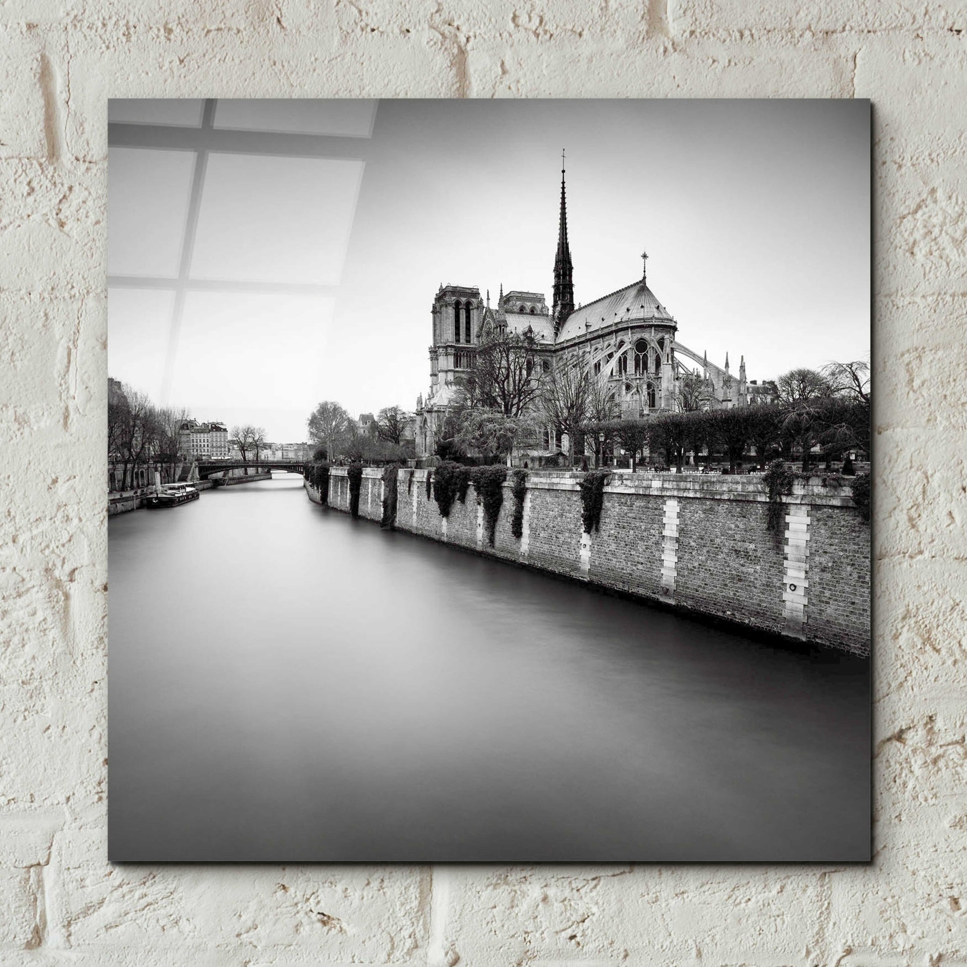 Epic Art 'Notre Dame II' by Wilco Dragt, Acrylic Glass Wall Art,12x12