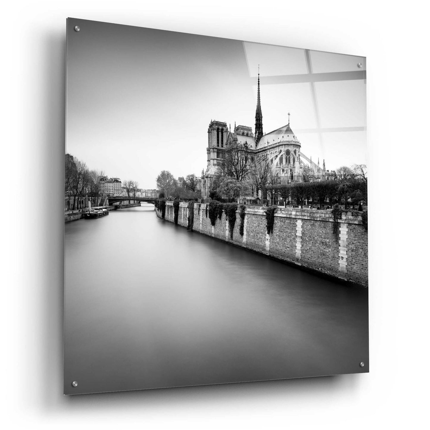 Epic Art 'Notre Dame II' by Wilco Dragt, Acrylic Glass Wall Art,36x36