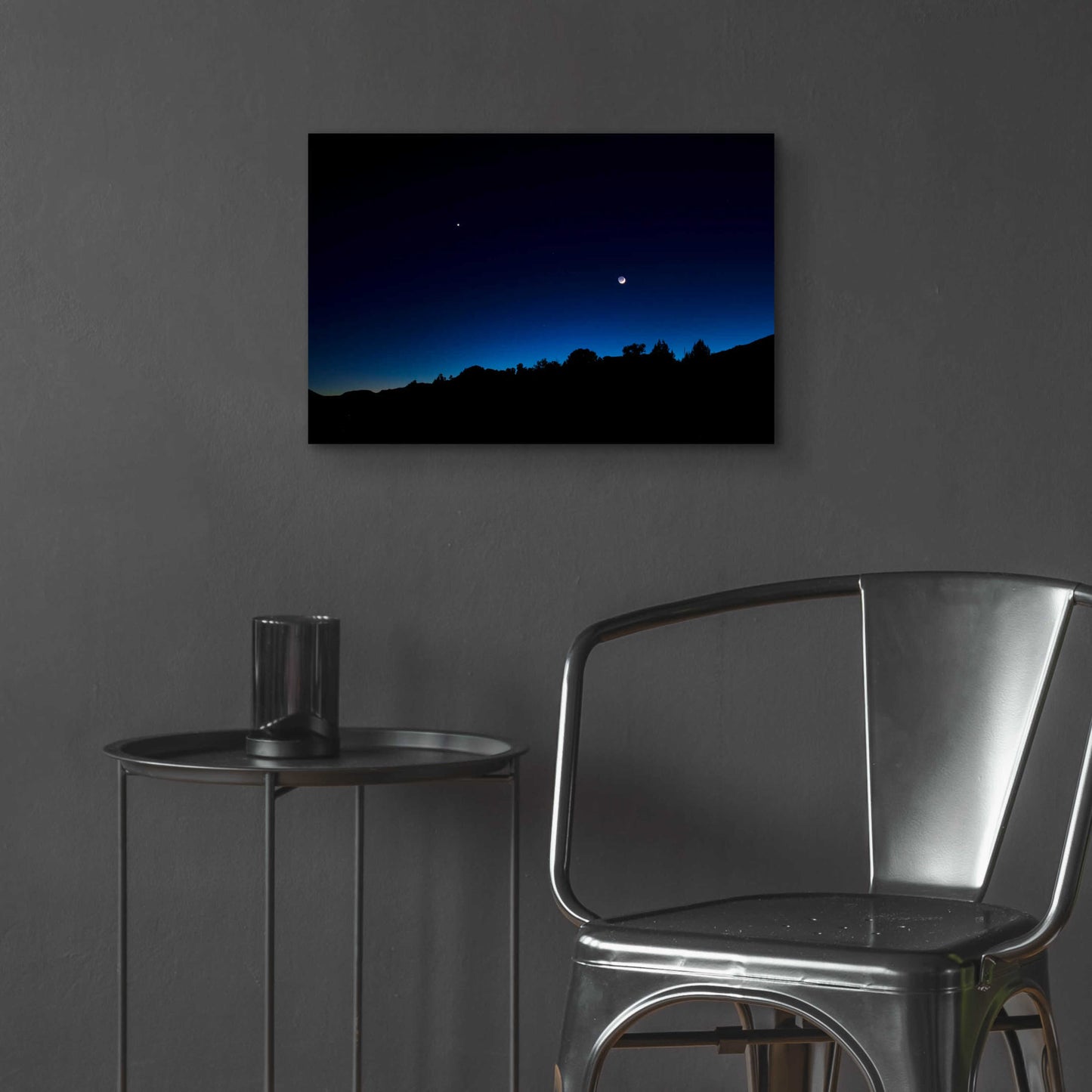 Epic Art 'Crescent Moon Zion' by Thomas Haney, Acrylic Glass Wall Art,24x16