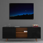Epic Art 'Crescent Moon Zion' by Thomas Haney, Acrylic Glass Wall Art,36x24