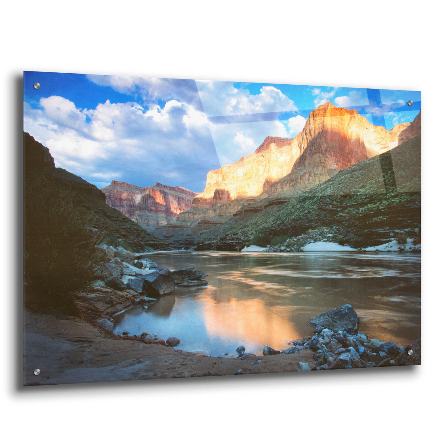 Epic Art 'Grand Canyon River' by Thomas Haney, Acrylic Glass Wall Art,36x24