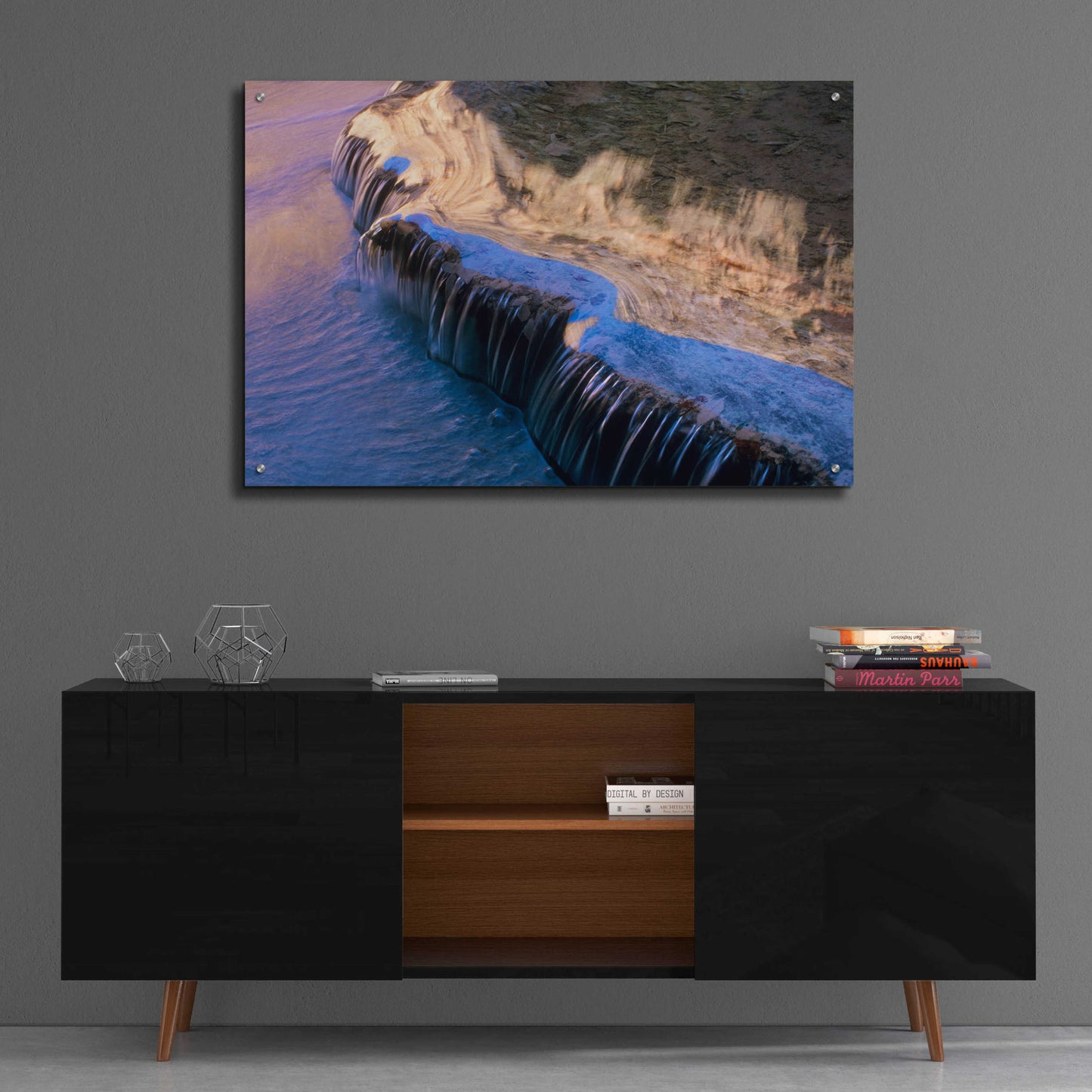 Epic Art 'Havasu Waterfall' by Thomas Haney, Acrylic Glass Wall Art,36x24