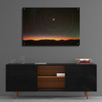 Epic Art 'Moon North Star' by Thomas Haney, Acrylic Glass Wall Art,36x24