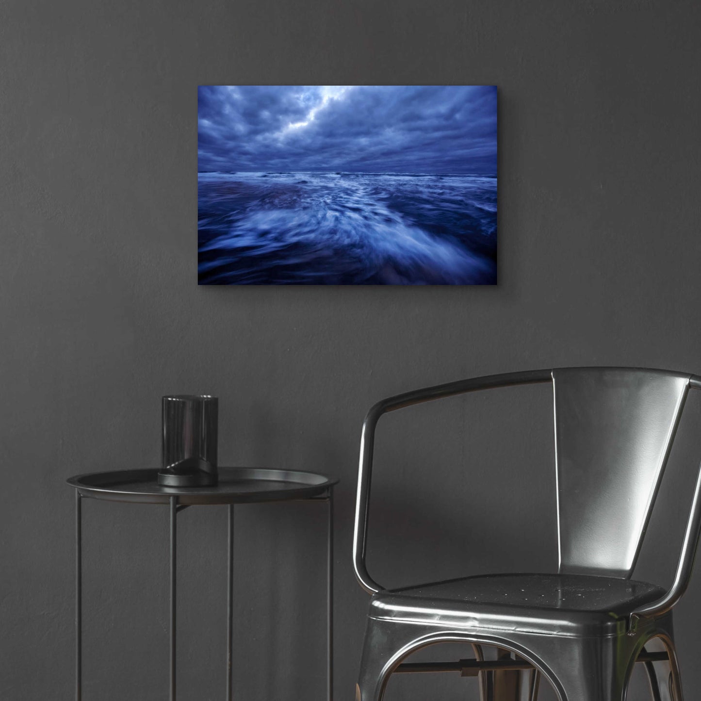 Epic Art 'Ocean Turmoil' by Thomas Haney, Acrylic Glass Wall Art,24x16