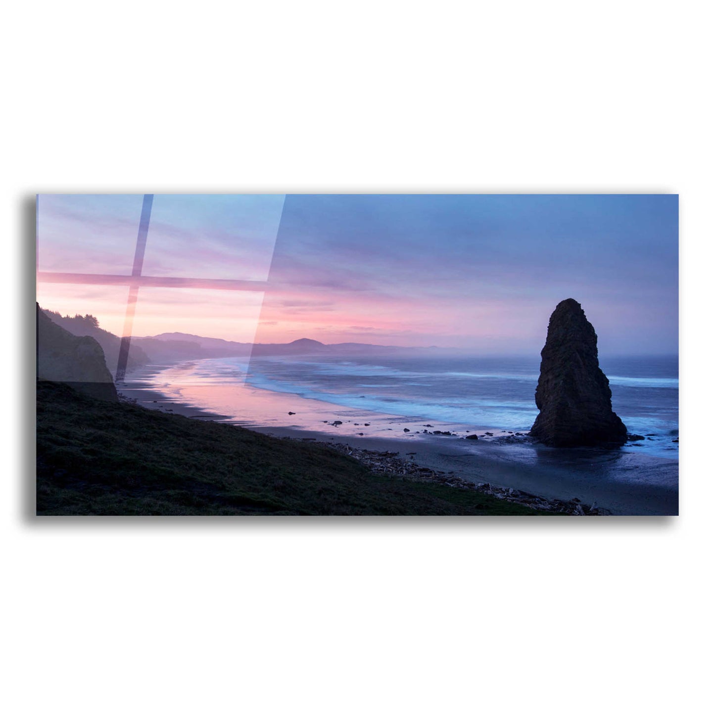 Epic Art 'Rock Pillar wide view' by Thomas Haney, Acrylic Glass Wall Art,24x12