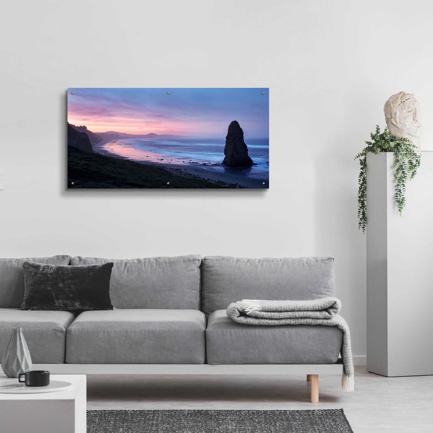 Epic Art 'Rock Pillar wide view' by Thomas Haney, Acrylic Glass Wall Art,48x24