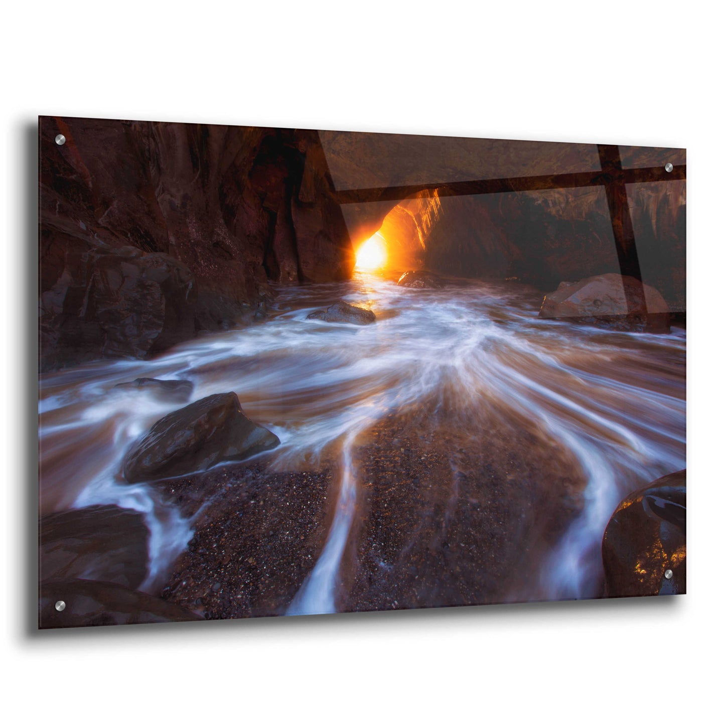 Epic Art 'Cave Horiz 2 Proc' by Thomas Haney, Acrylic Glass Wall Art,36x24