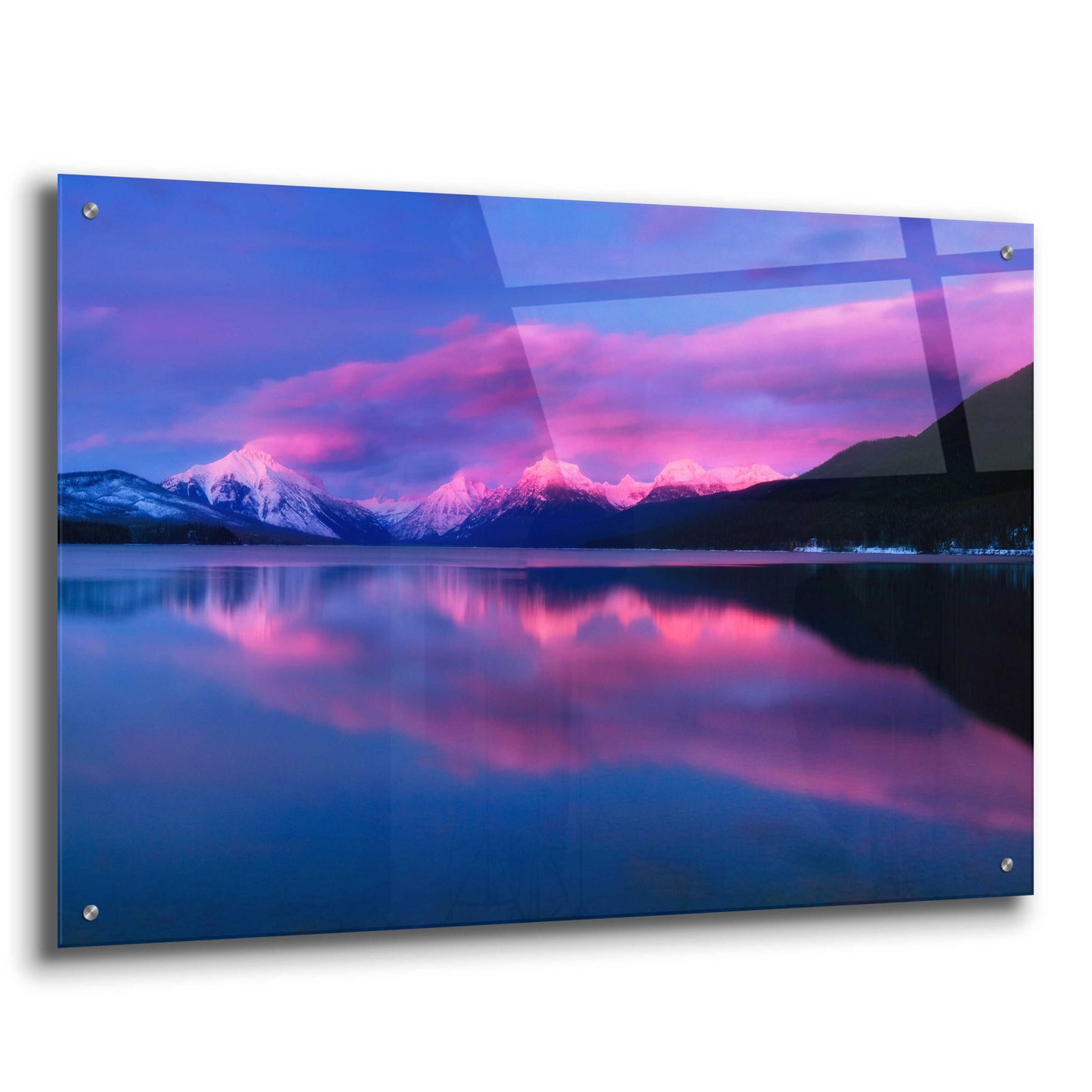 Epic Art 'Glacier McDonald' by Thomas Haney, Acrylic Glass Wall Art,36x24