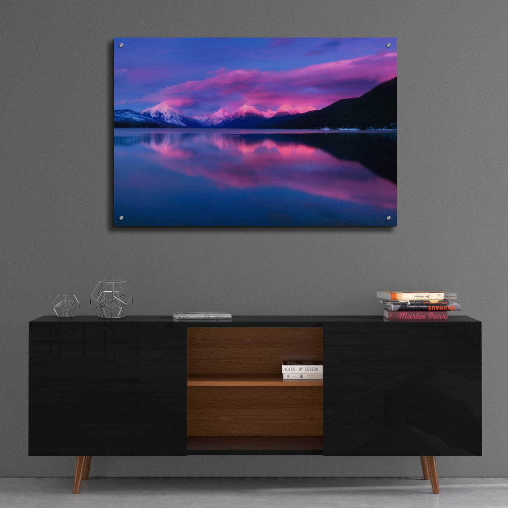 Epic Art 'Glacier McDonald' by Thomas Haney, Acrylic Glass Wall Art,36x24