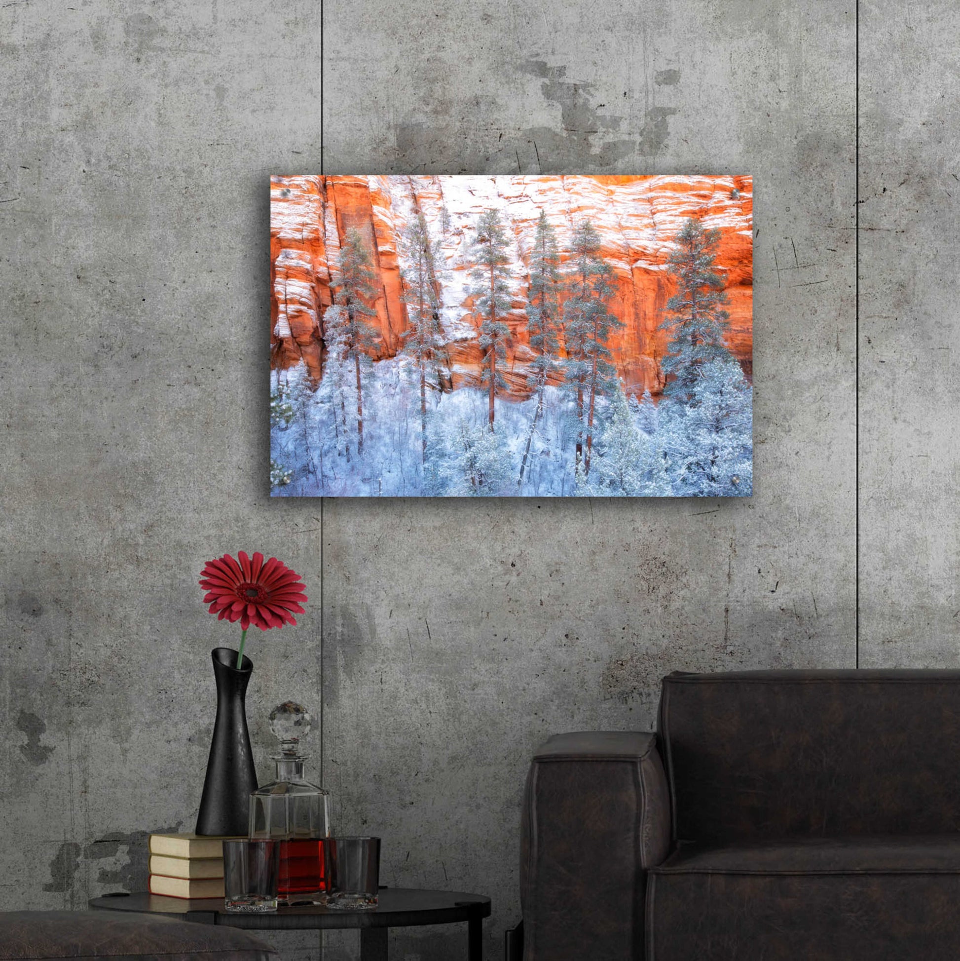 Epic Art 'Ponderosa Sandstone' by Thomas Haney, Acrylic Glass Wall Art,36x24