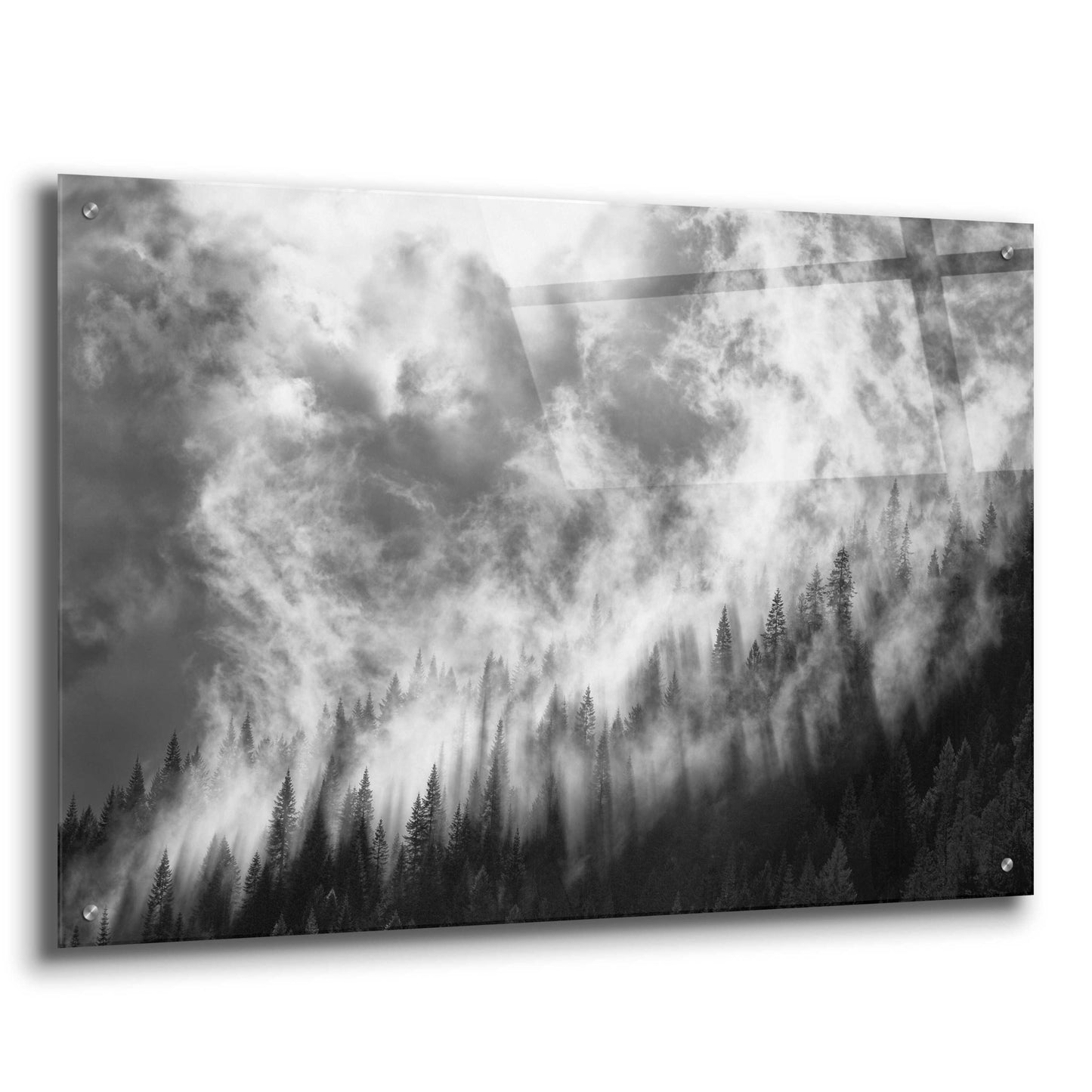 Epic Art 'Rising Mist 3' by Thomas Haney, Acrylic Glass Wall Art,36x24