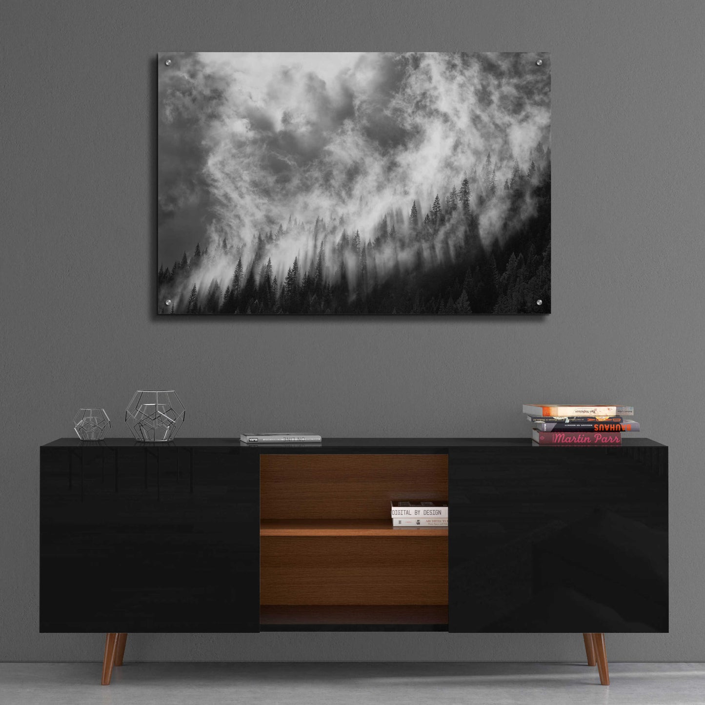 Epic Art 'Rising Mist 3' by Thomas Haney, Acrylic Glass Wall Art,36x24