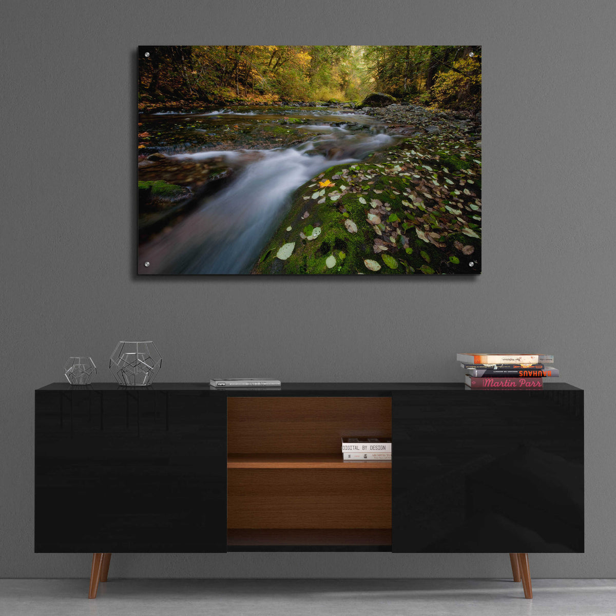 Epic Art 'Rushing Best' by Thomas Haney, Acrylic Glass Wall Art,36x24