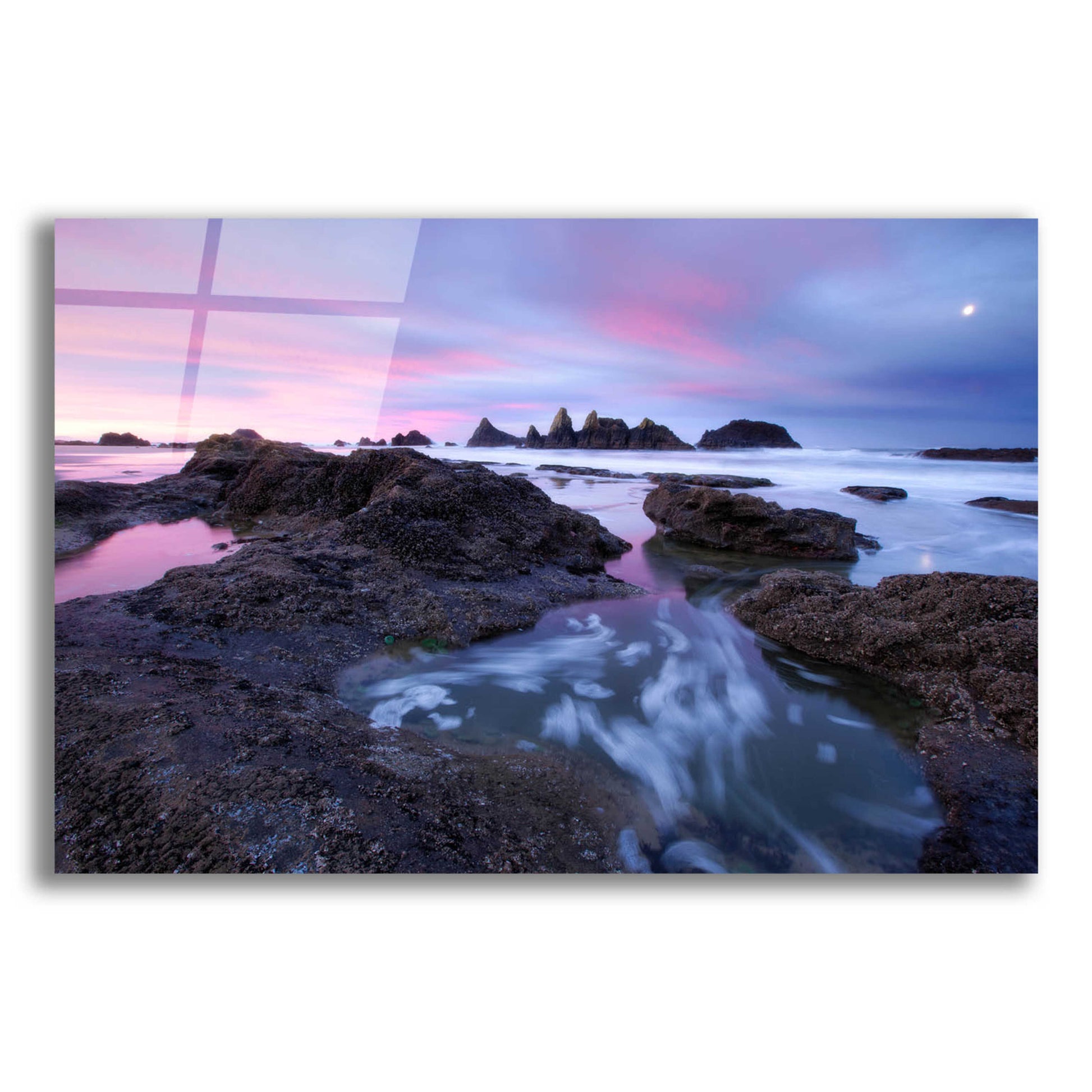 Epic Art 'Seal Rock Colors' by Thomas Haney, Acrylic Glass Wall Art,24x16