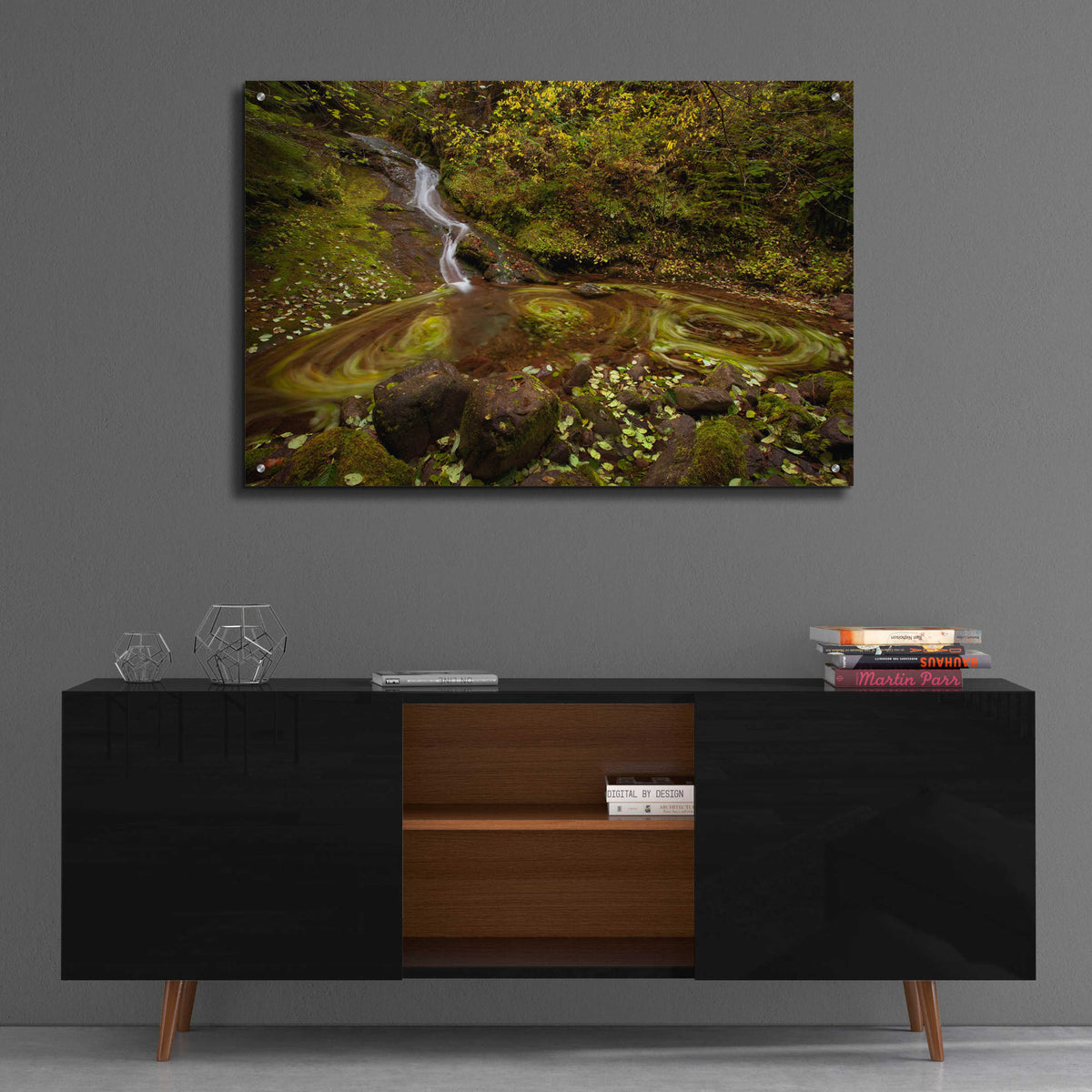 Epic Art 'Three Blurs' by Thomas Haney, Acrylic Glass Wall Art,36x24