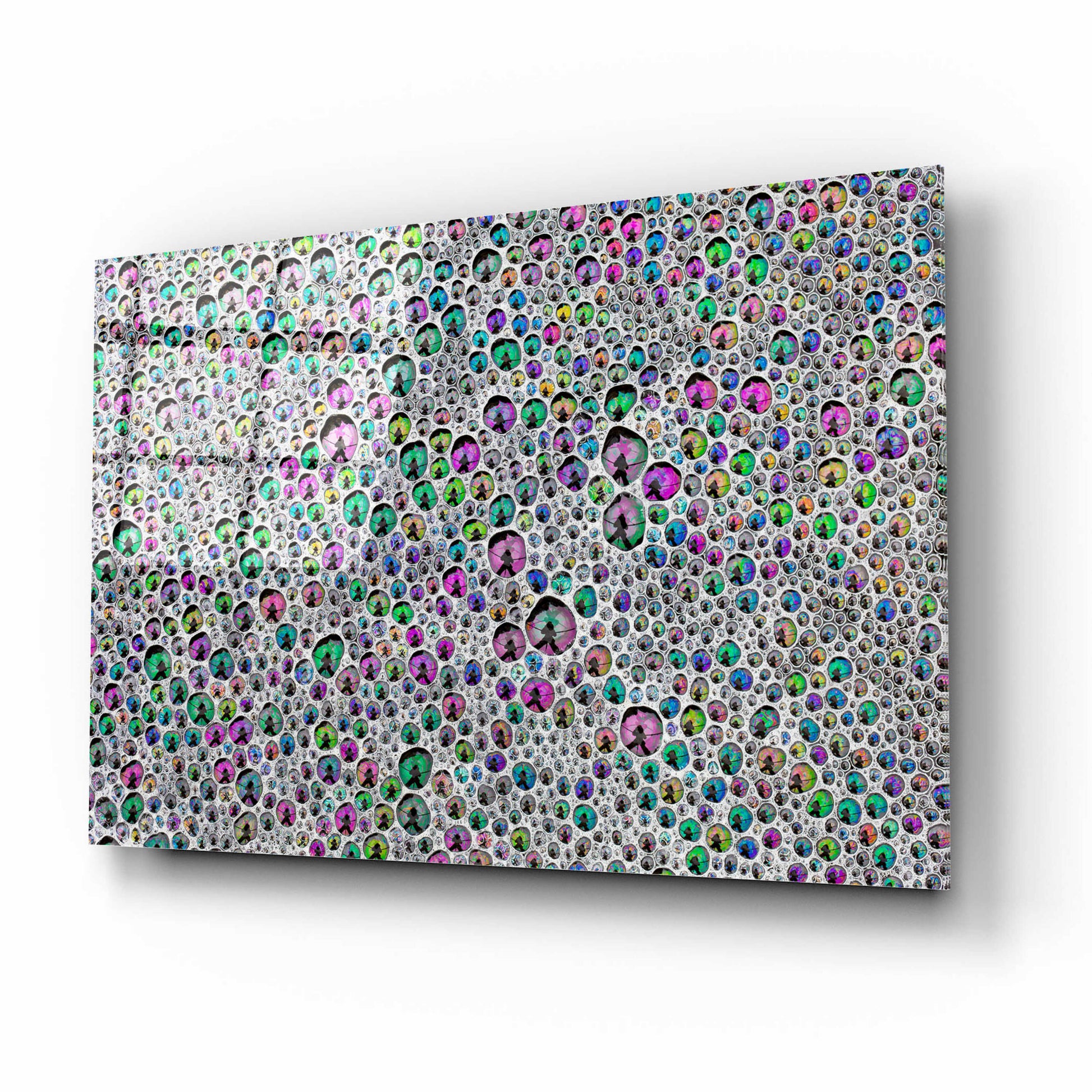 Epic Art 'Vibrant Sea Foam' by Thomas Haney, Acrylic Glass Wall Art,16x12