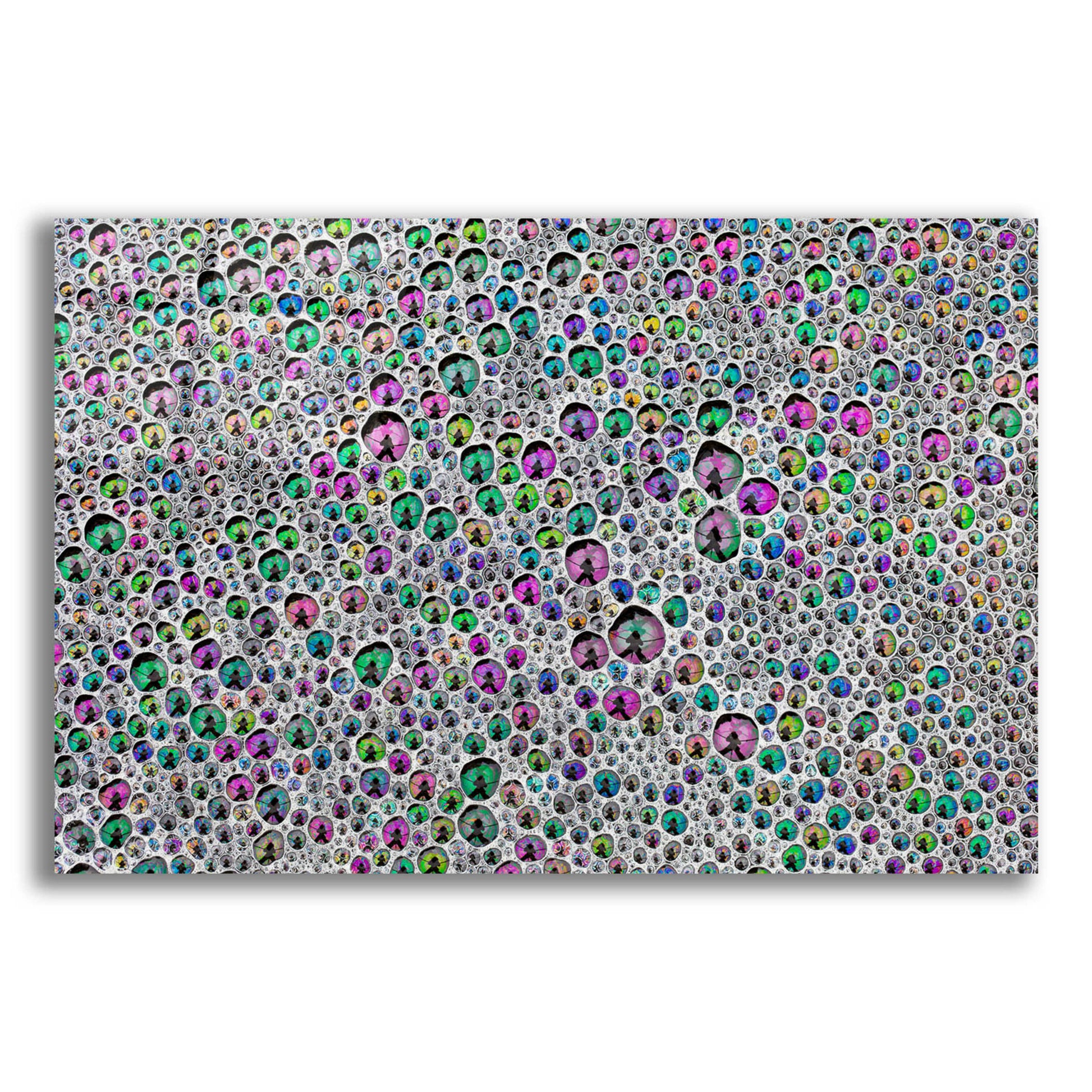 Epic Art 'Vibrant Sea Foam' by Thomas Haney, Acrylic Glass Wall Art,16x12