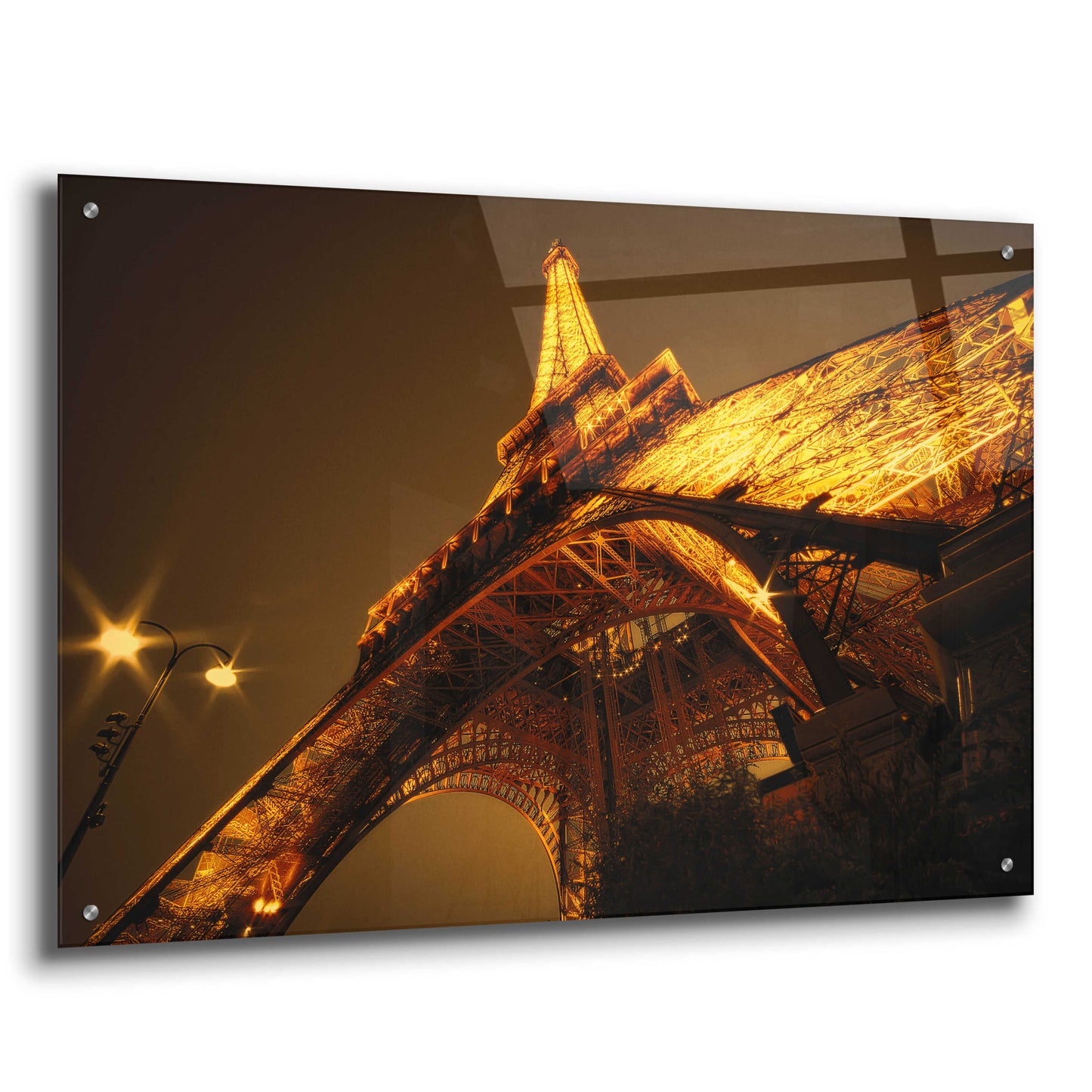 Epic Art 'Side Effect Eiffel' by Sebastien Lory, Acrylic Glass Wall Art,36x24