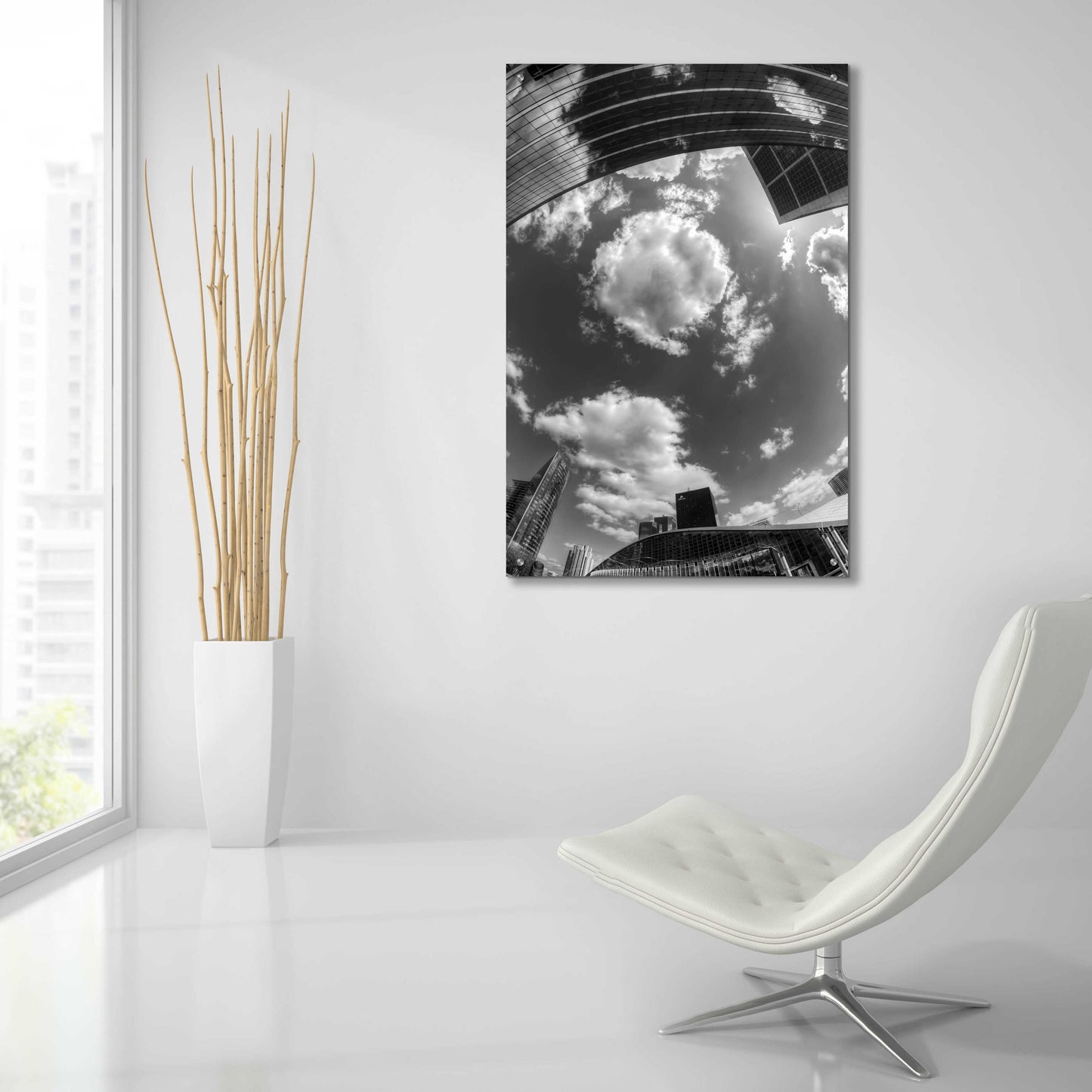 Epic Art 'Urban Sky II' by Sebastien Lory, Acrylic Glass Wall Art,24x36