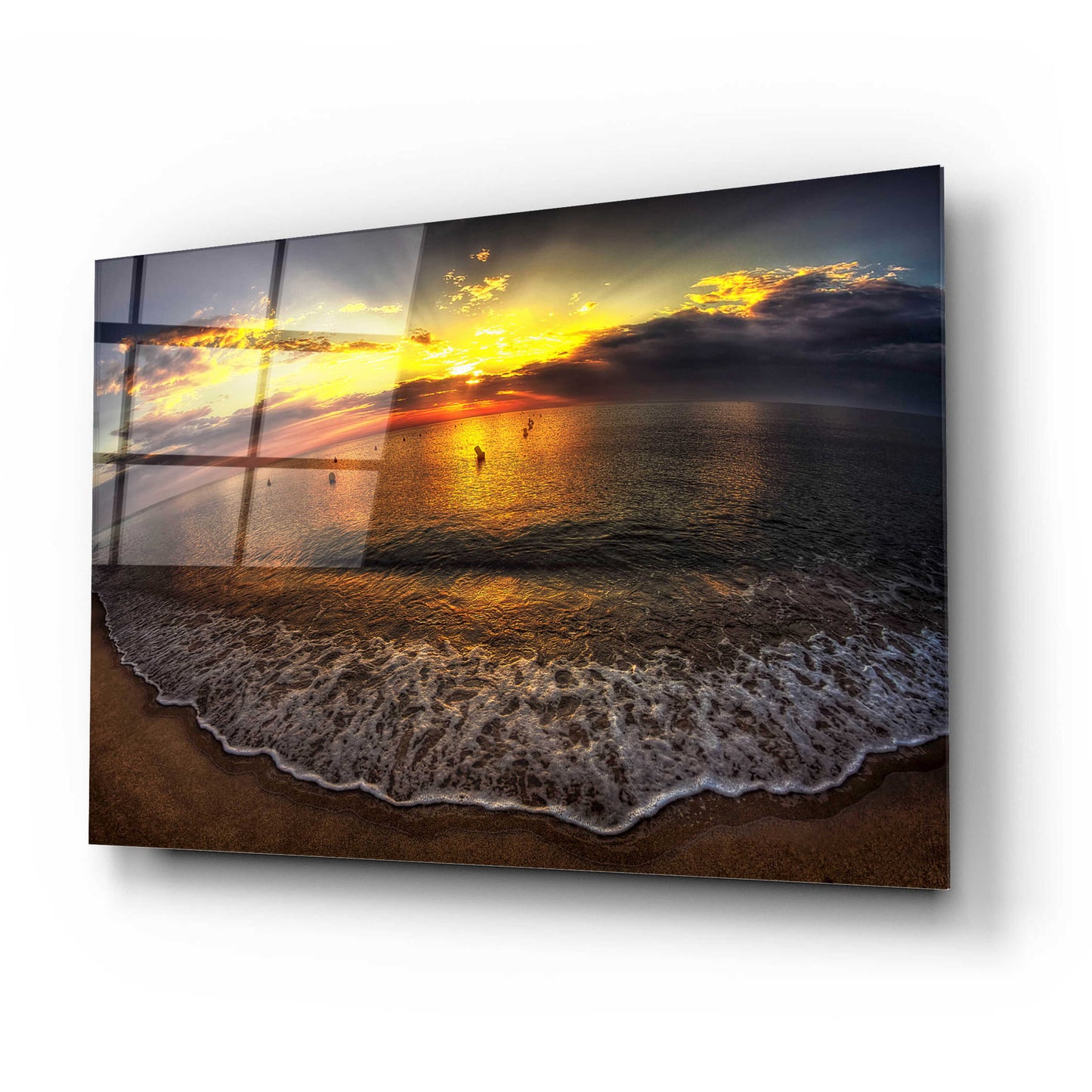 Epic Art 'Another Day In Paradise' by Sebastien Lory, Acrylic Glass Wall Art,24x16