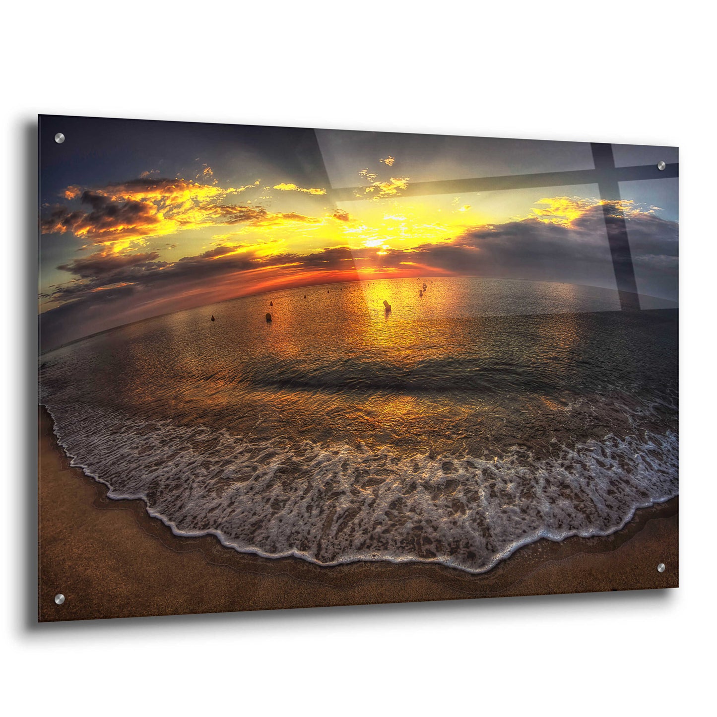 Epic Art 'Another Day In Paradise' by Sebastien Lory, Acrylic Glass Wall Art,36x24