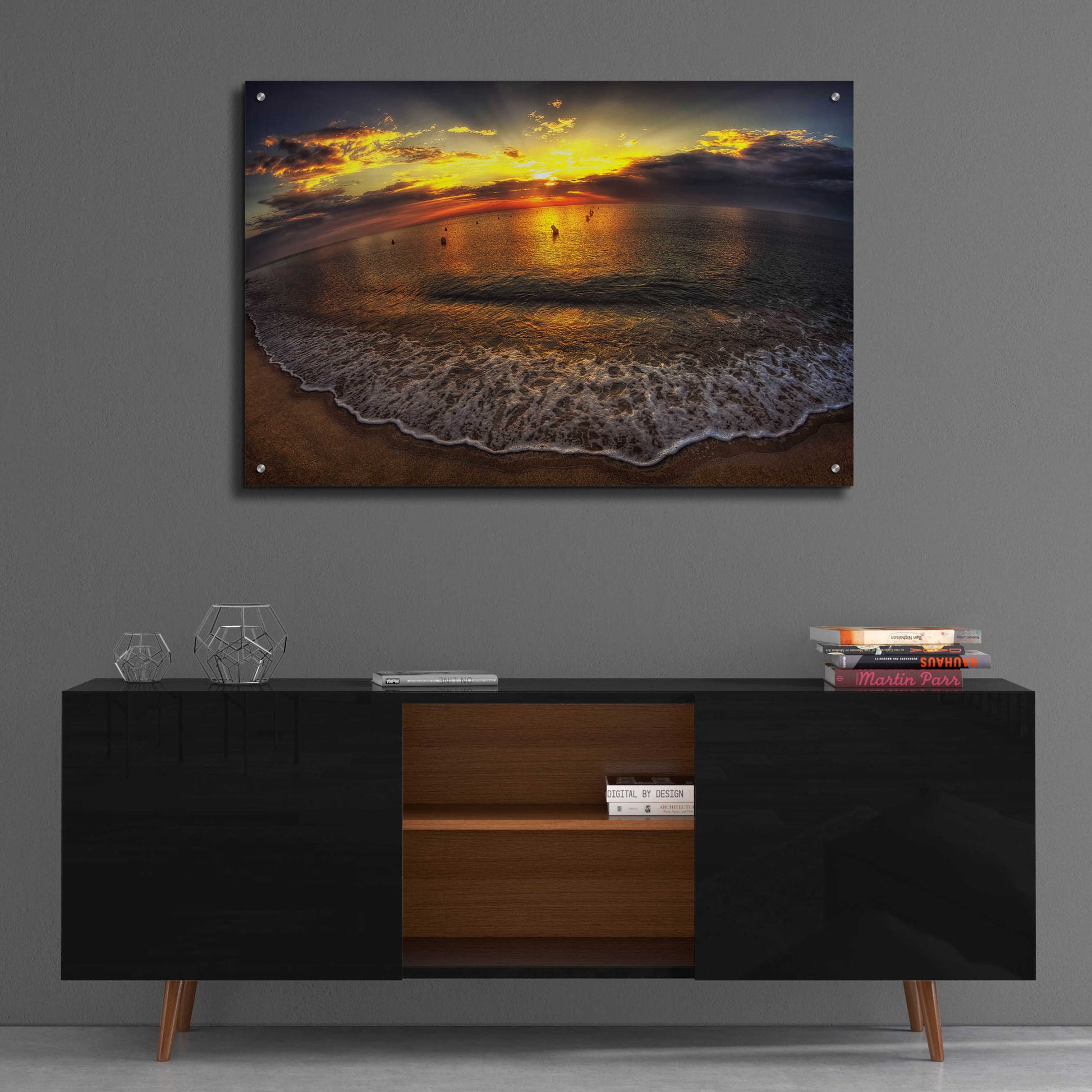 Epic Art 'Another Day In Paradise' by Sebastien Lory, Acrylic Glass Wall Art,36x24