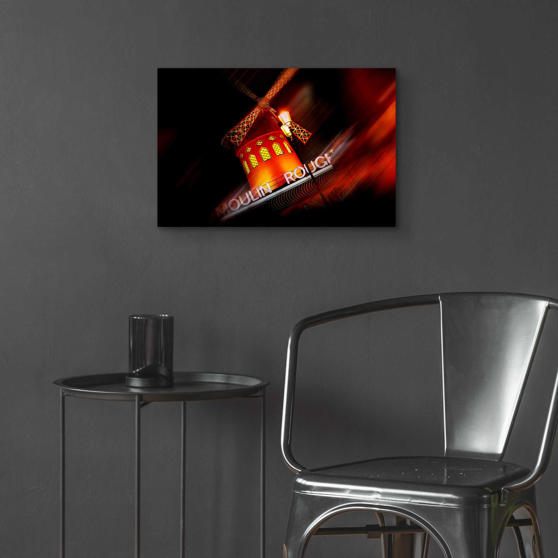 Epic Art 'Moulin Rouge' by Sebastien Lory, Acrylic Glass Wall Art,24x16