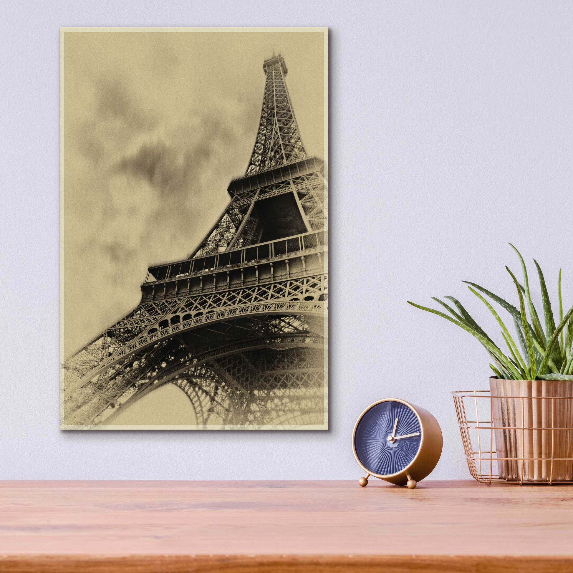 Epic Art 'Parisian Spirit' by Sebastien Lory, Acrylic Glass Wall Art,12x16