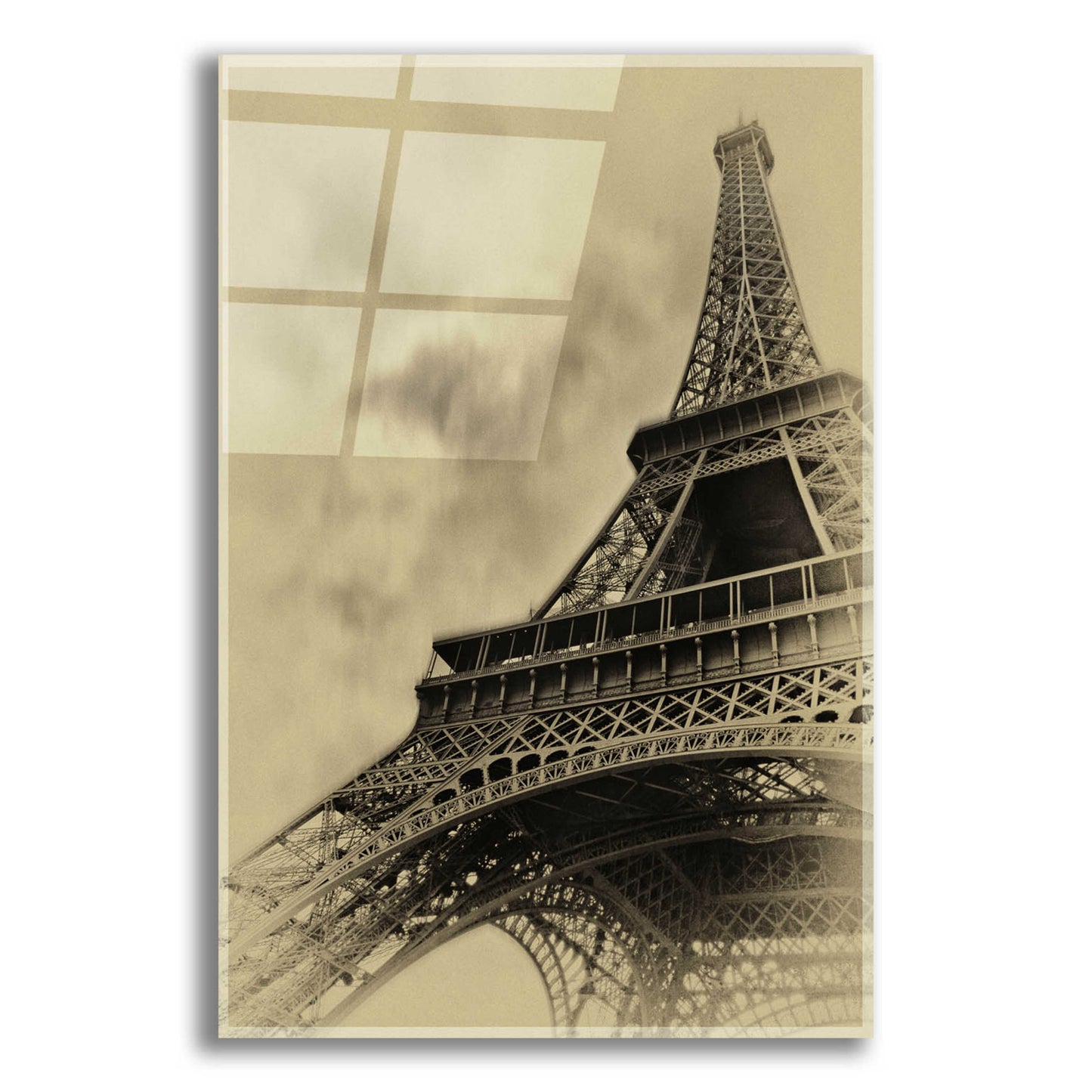 Epic Art 'Parisian Spirit' by Sebastien Lory, Acrylic Glass Wall Art,12x16