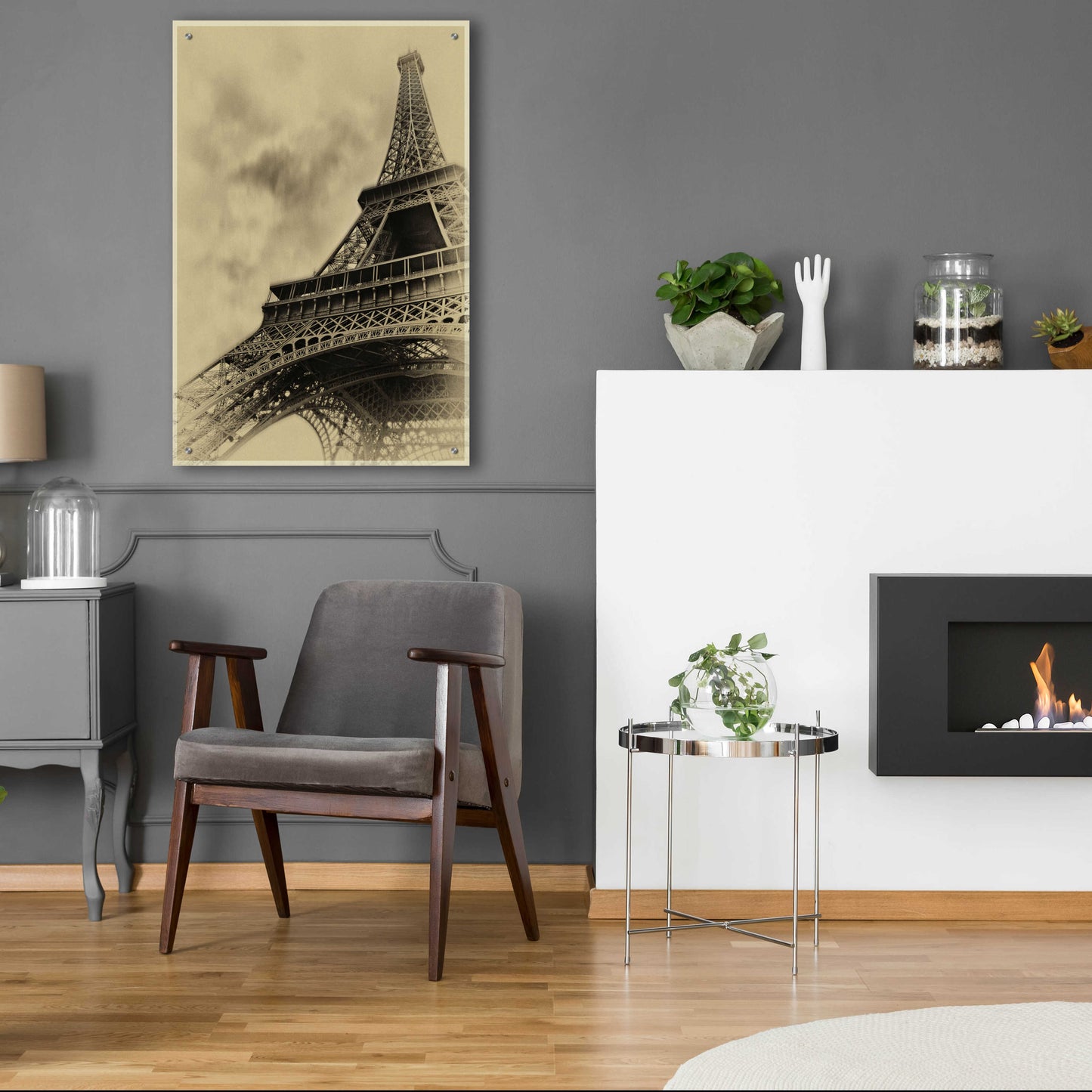 Epic Art 'Parisian Spirit' by Sebastien Lory, Acrylic Glass Wall Art,24x36