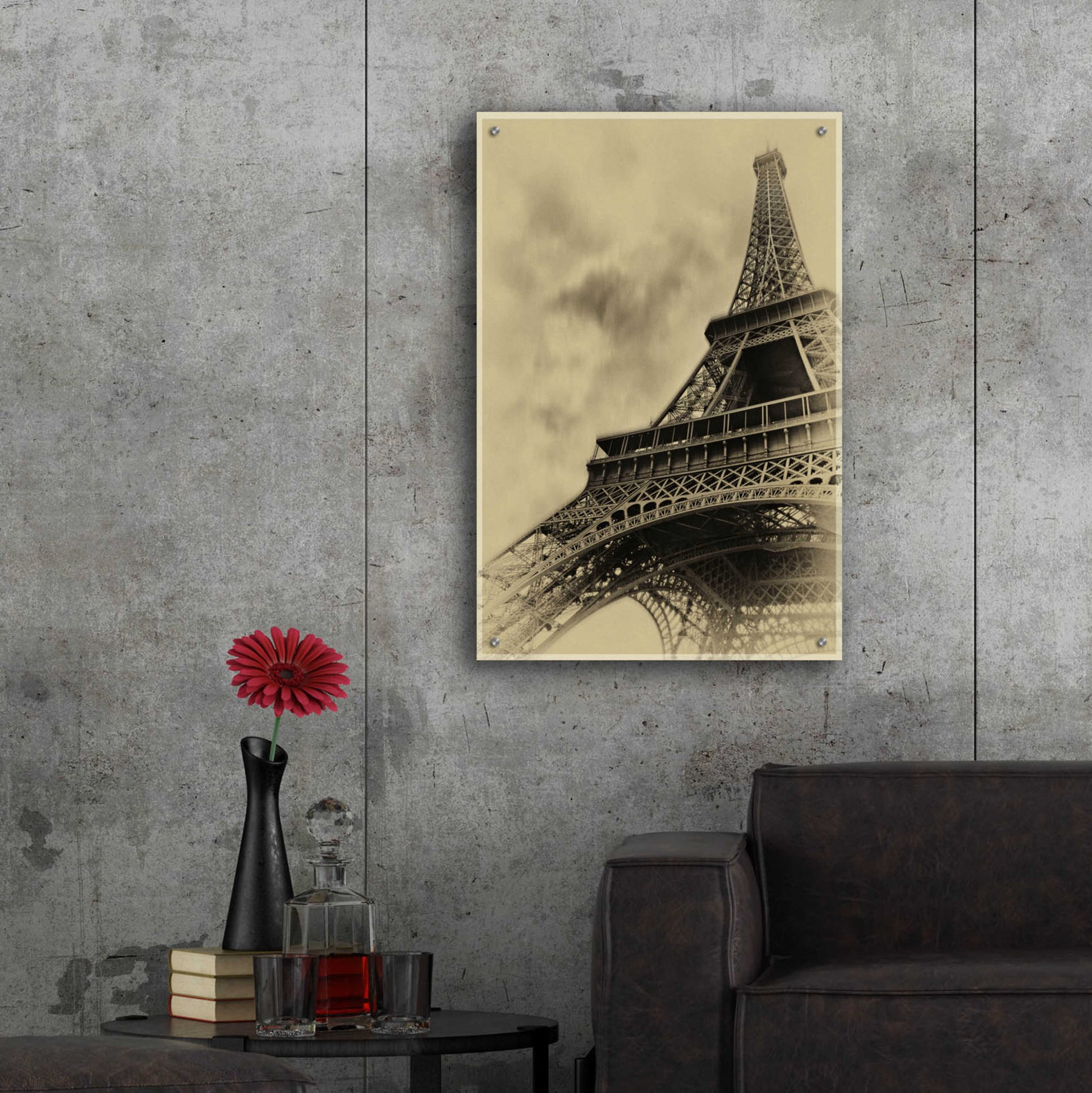 Epic Art 'Parisian Spirit' by Sebastien Lory, Acrylic Glass Wall Art,24x36