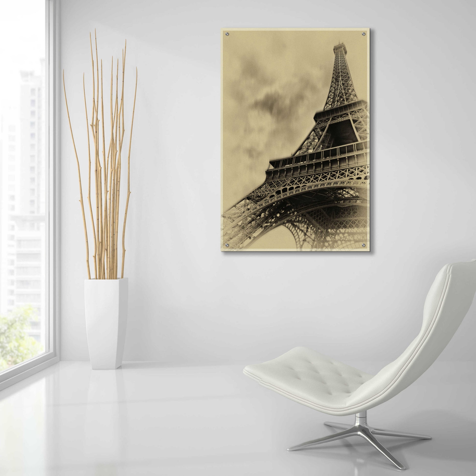 Epic Art 'Parisian Spirit' by Sebastien Lory, Acrylic Glass Wall Art,24x36