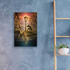 Epic Art 'Reverbere' by Sebastien Lory, Acrylic Glass Wall Art,16x24